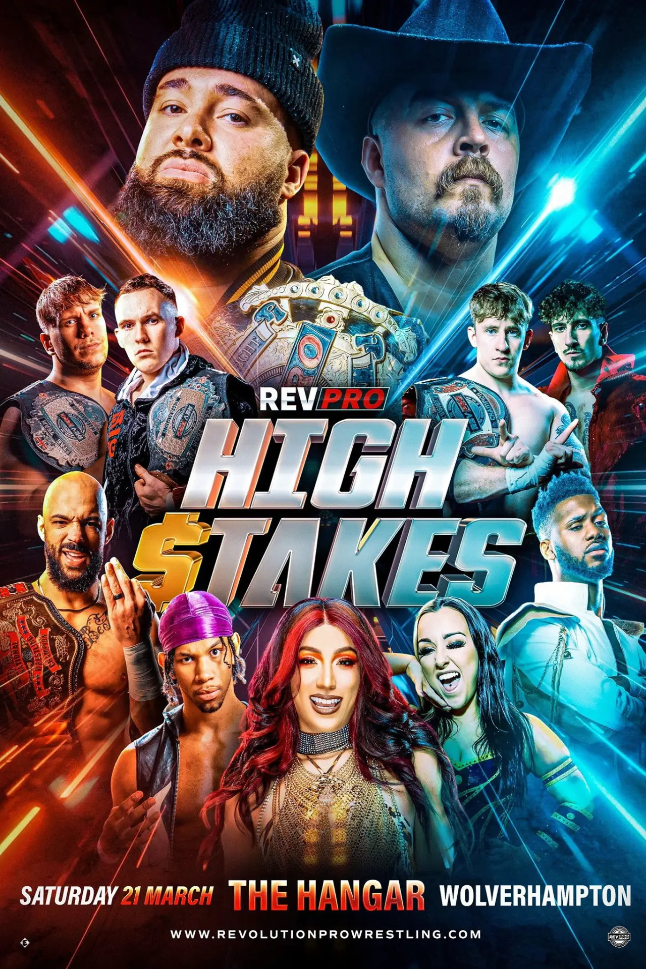 Plakat filmowy "RevPro High Stakes 2026"