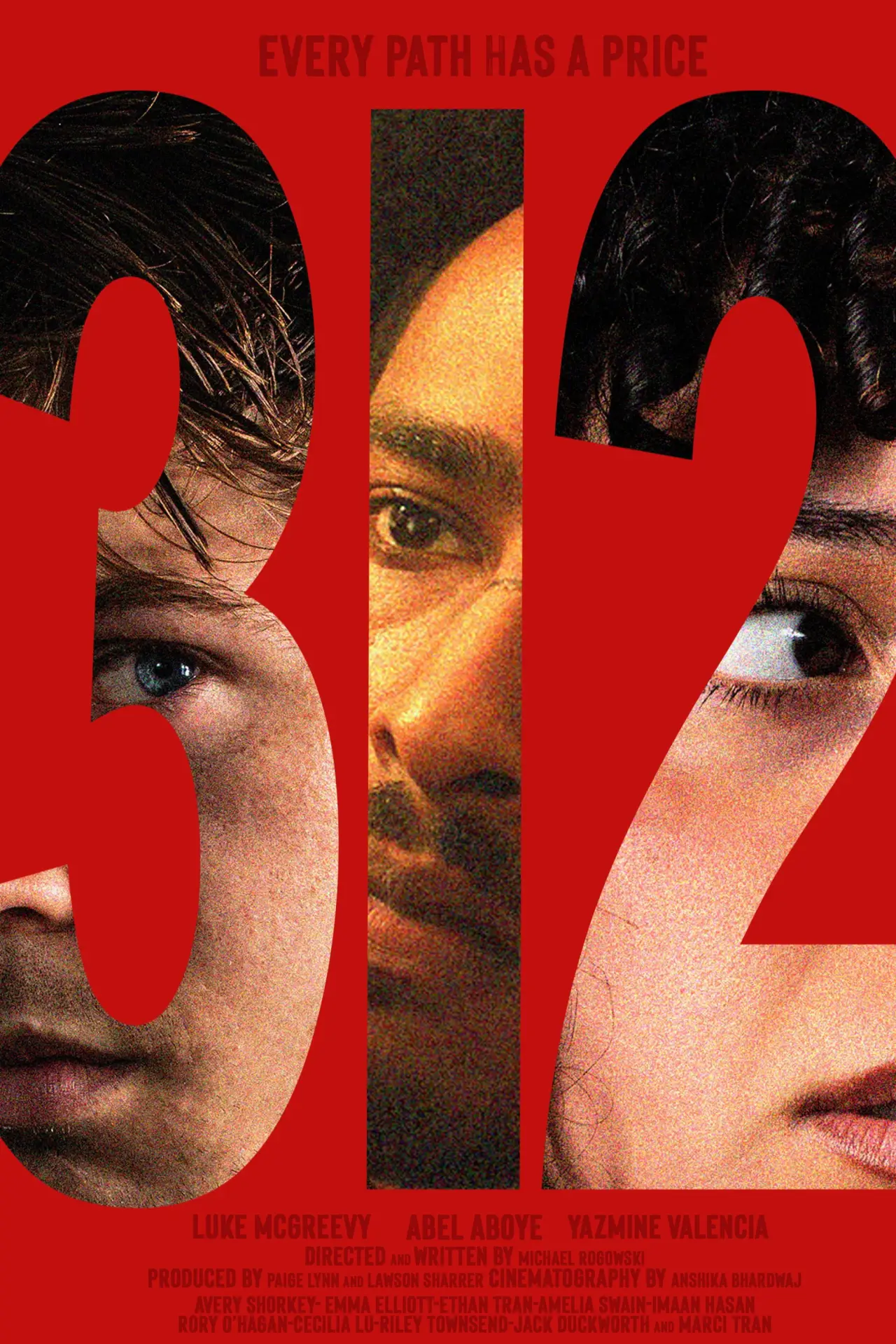 Plakat filmowy "312"