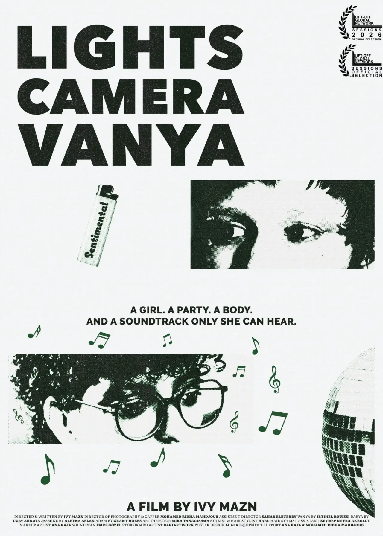 Plakat filmowy "Lights camera vanya"