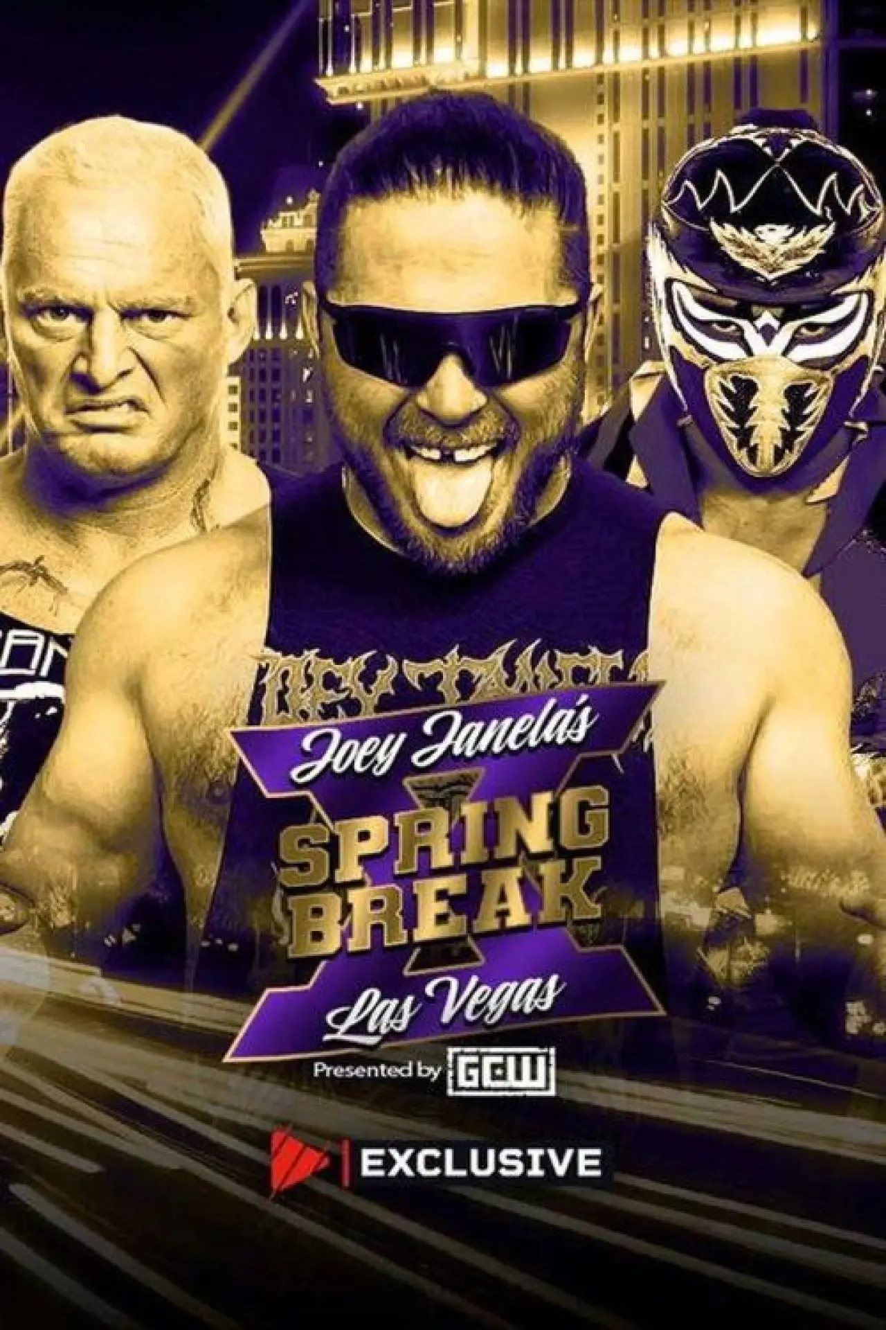 Plakat filmowy "Game Changer Wrestling: Joey Janela’s Spring Break X"