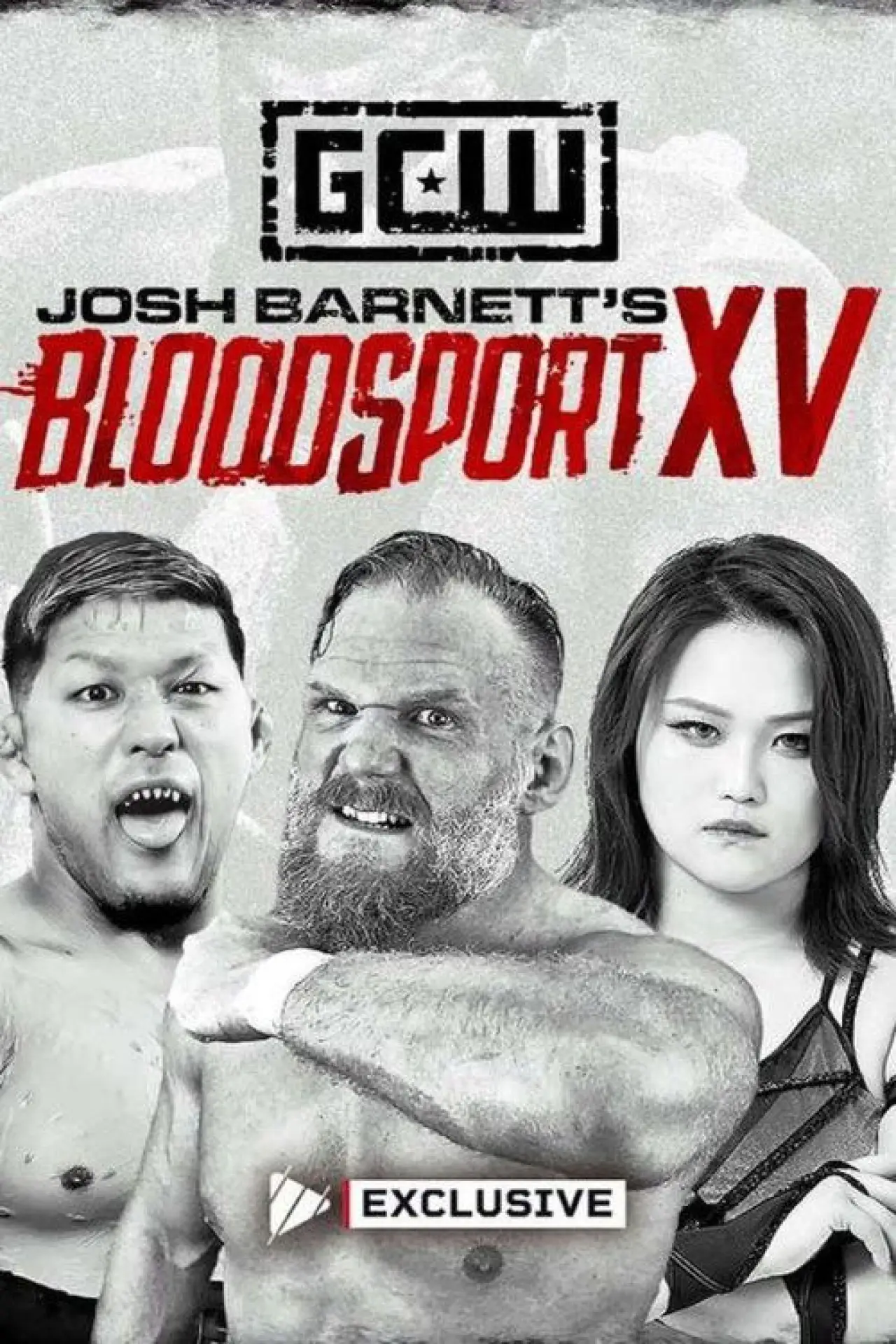 Plakat filmowy "Game Changer Wrestling: Josh Barnett’s Bloodsport XV"