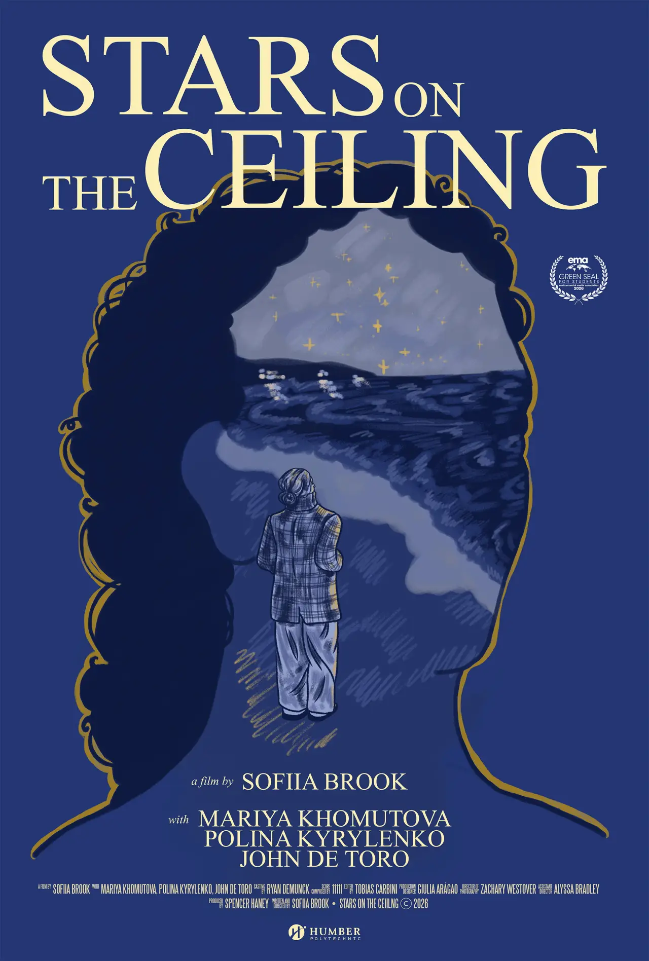 Plakat filmowy "Stars on the Ceiling"