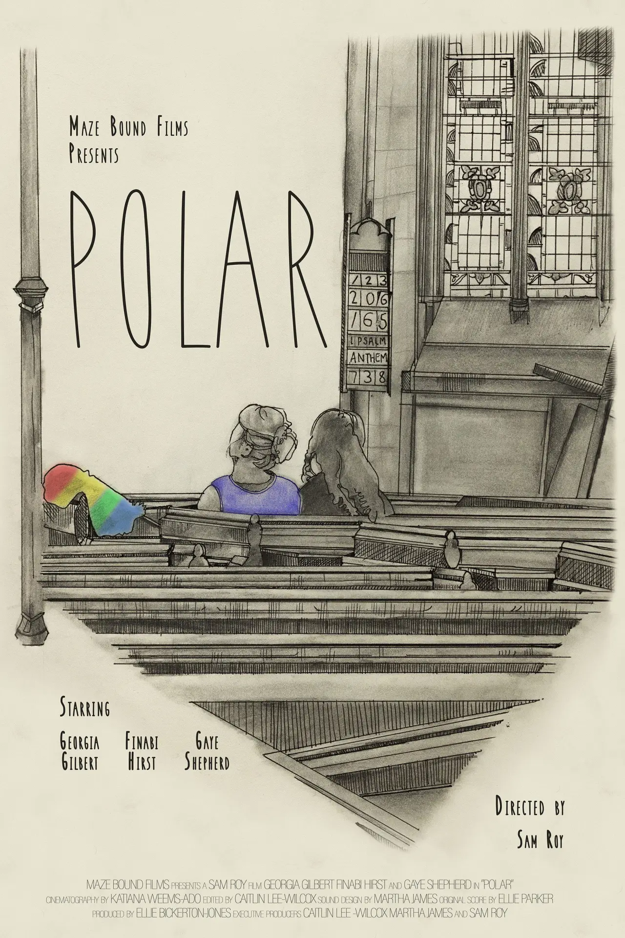 Plakat filmowy "Polar"