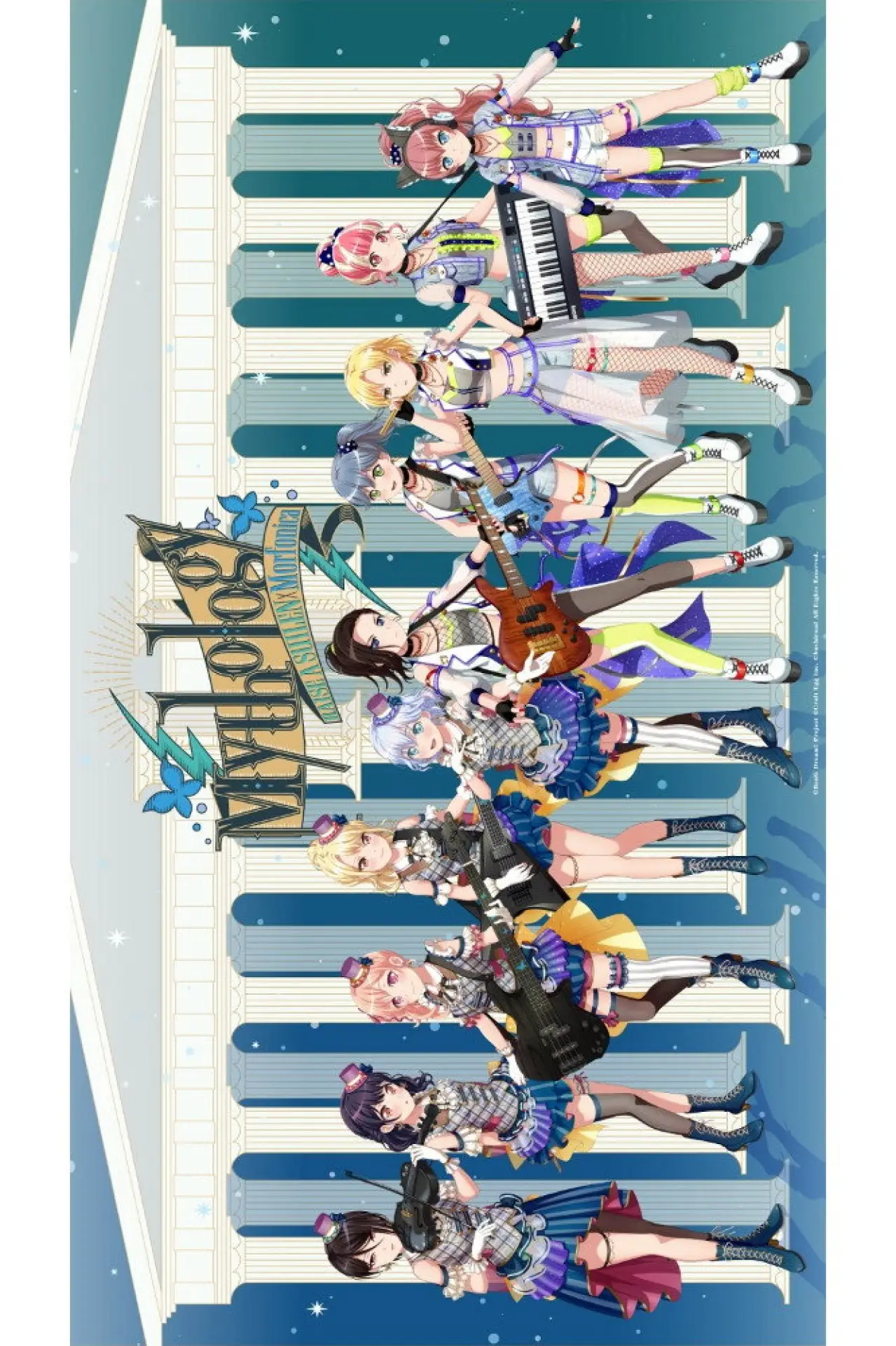 Plakat filmowy "BanG Dream! 9th☆LIVE「Mythology」DAY2"
