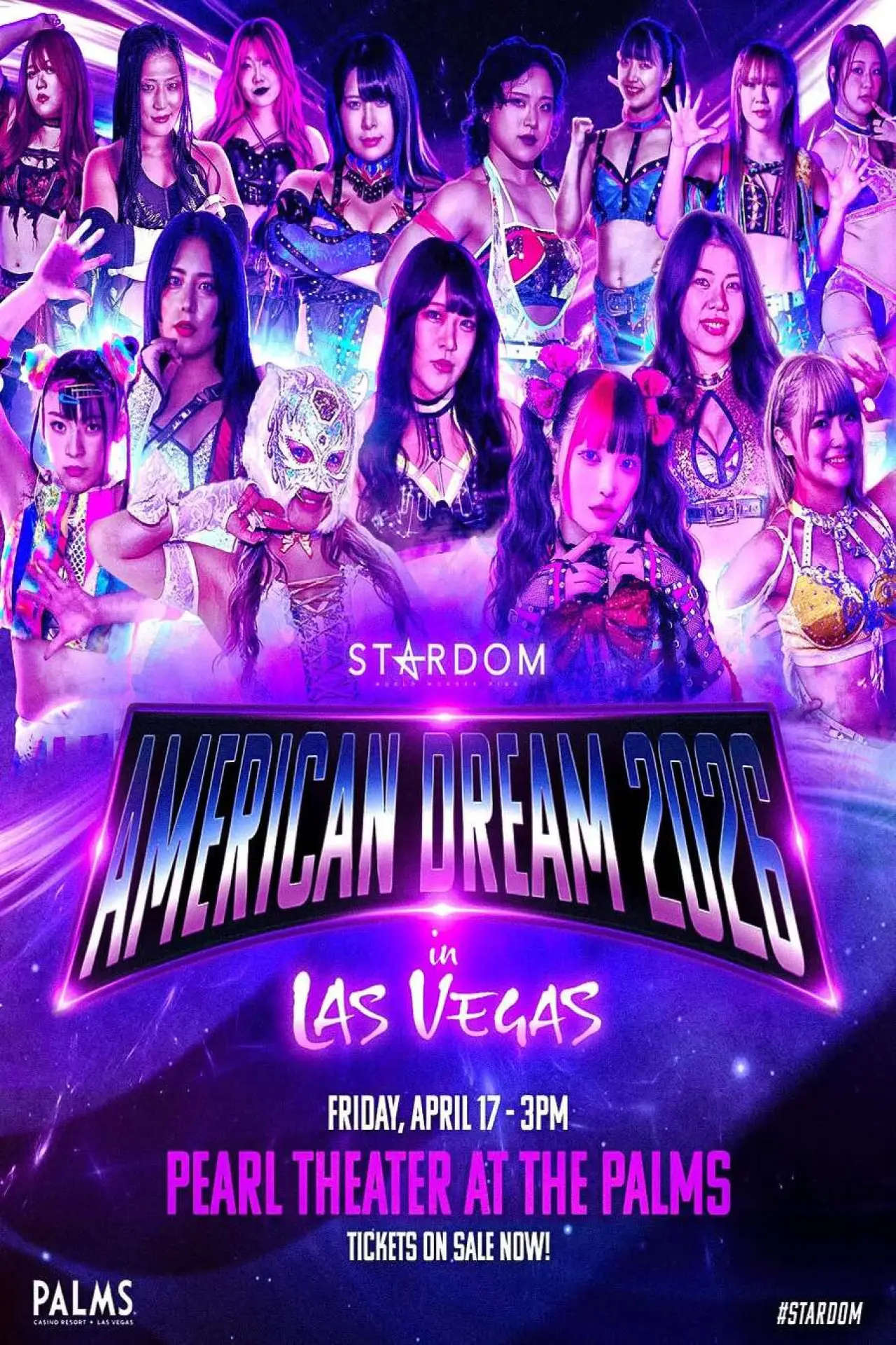 Plakat filmowy "STARDOM AMERICAN DREAM 2026"