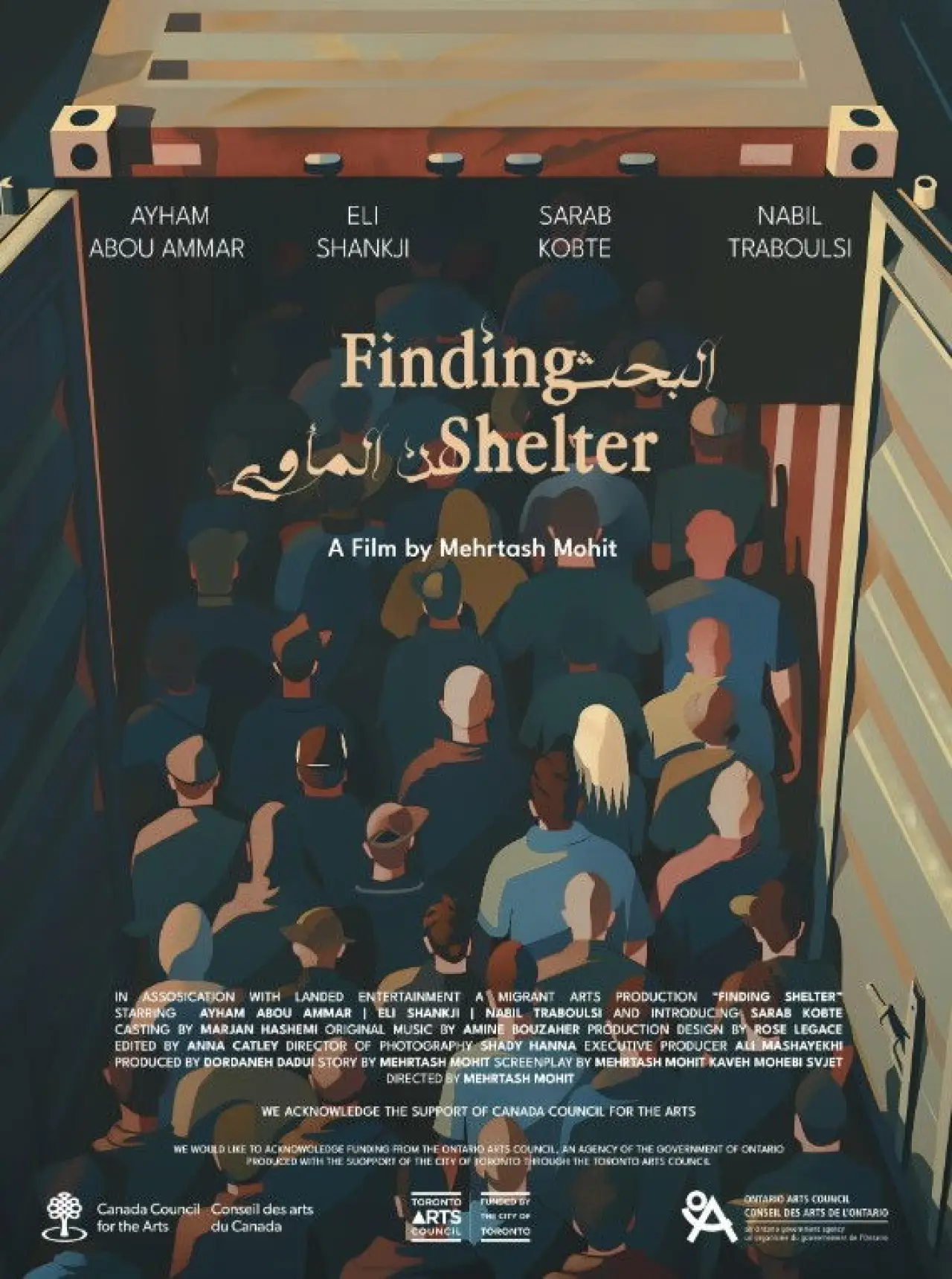 Plakat filmowy "Finding Shelter"