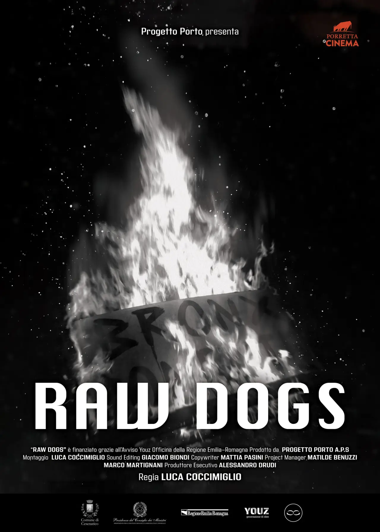 Plakat filmowy "RAW DOGS"