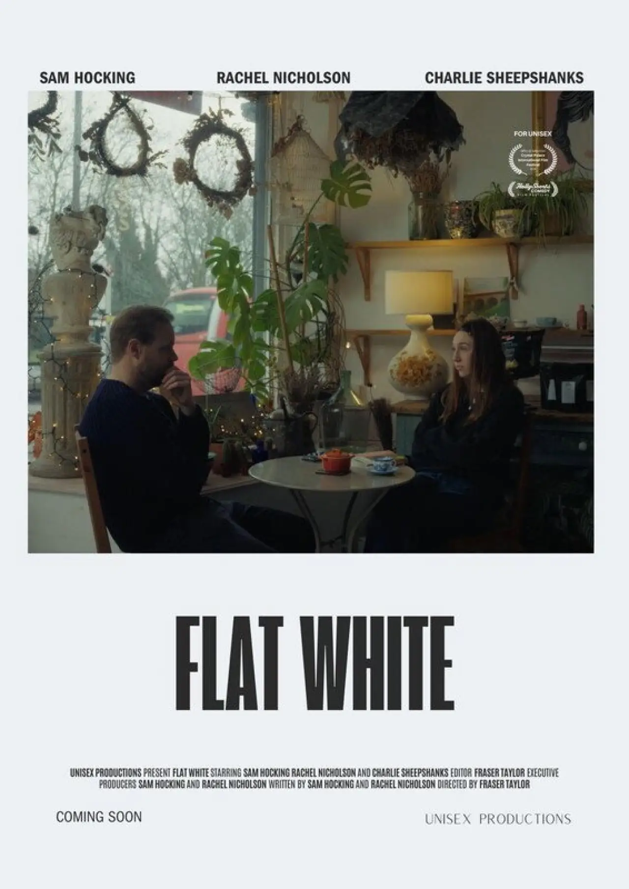 Plakat filmowy "Flat White"