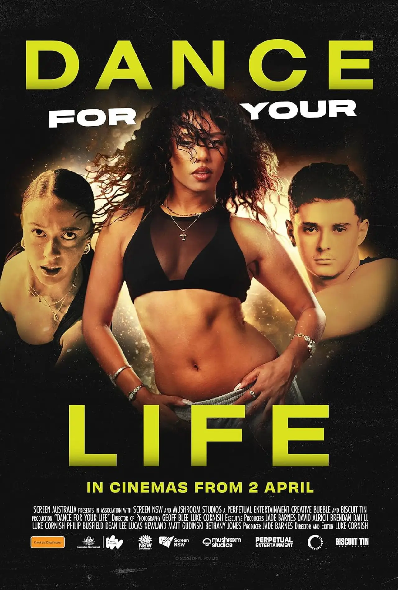 Plakat filmowy "Dance For Your Life"