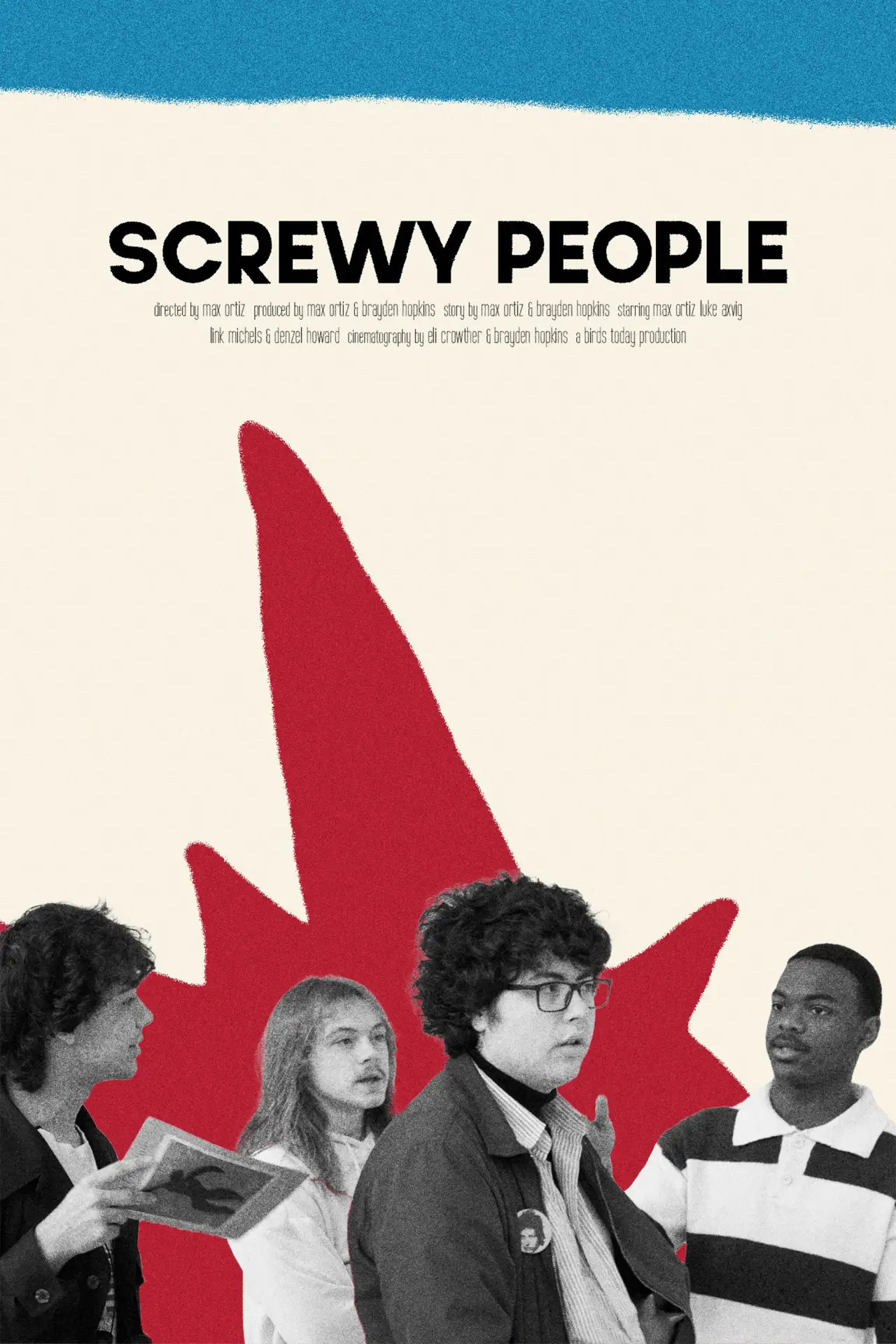 Plakat filmowy "Screwy People"