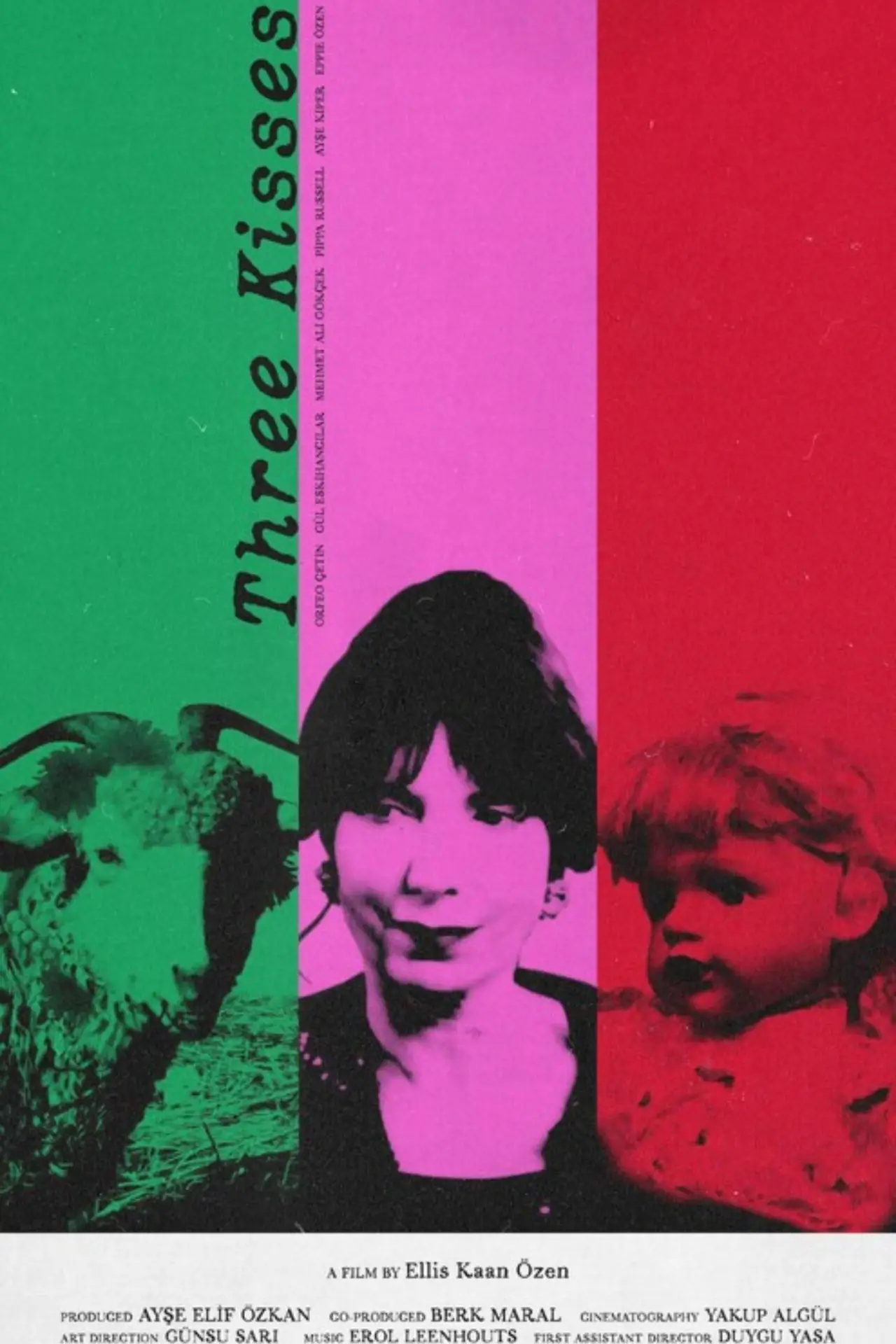 Plakat filmowy "Three Kisses"