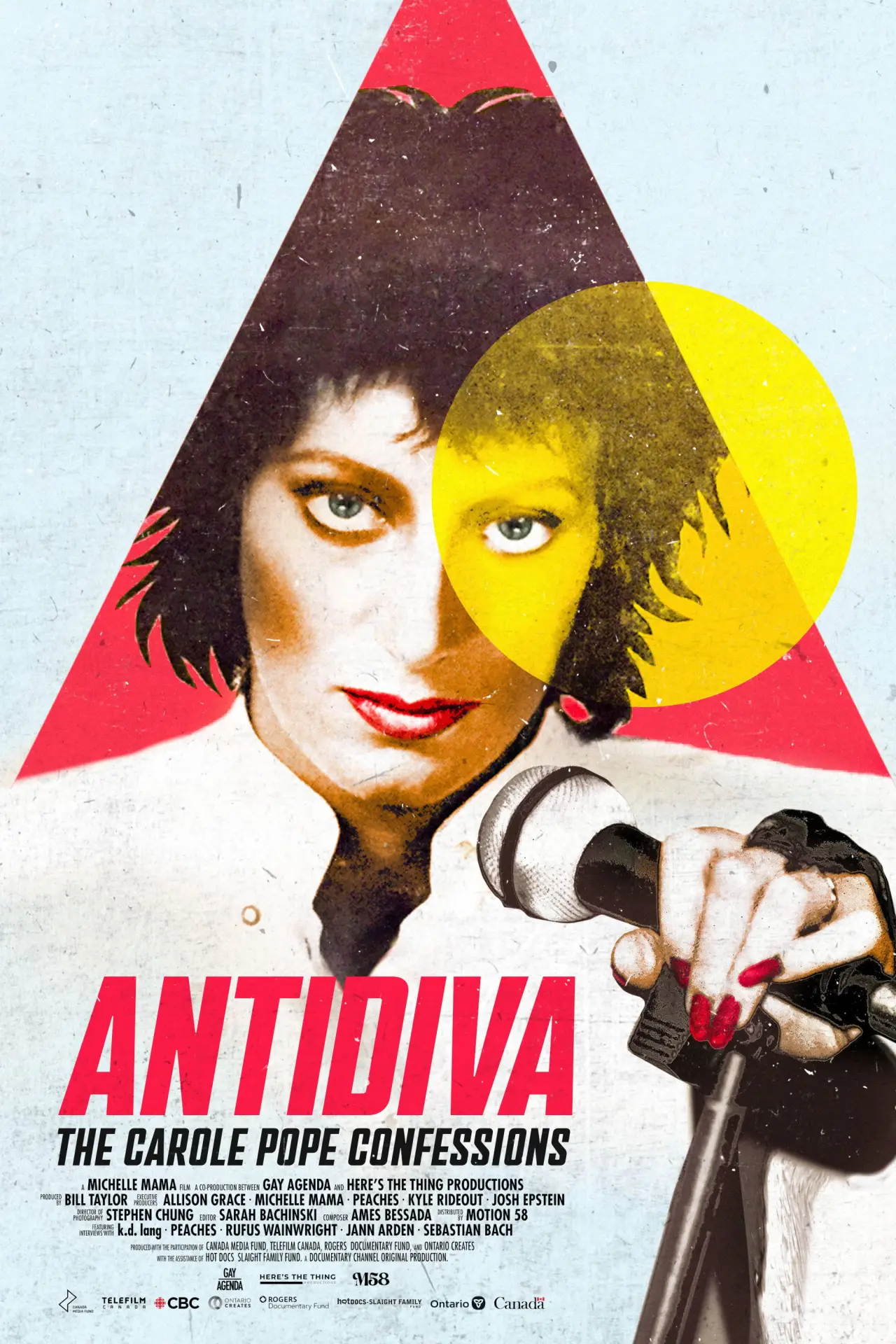 Plakat filmowy "AntiDiva: The Carole Pope Confessions"