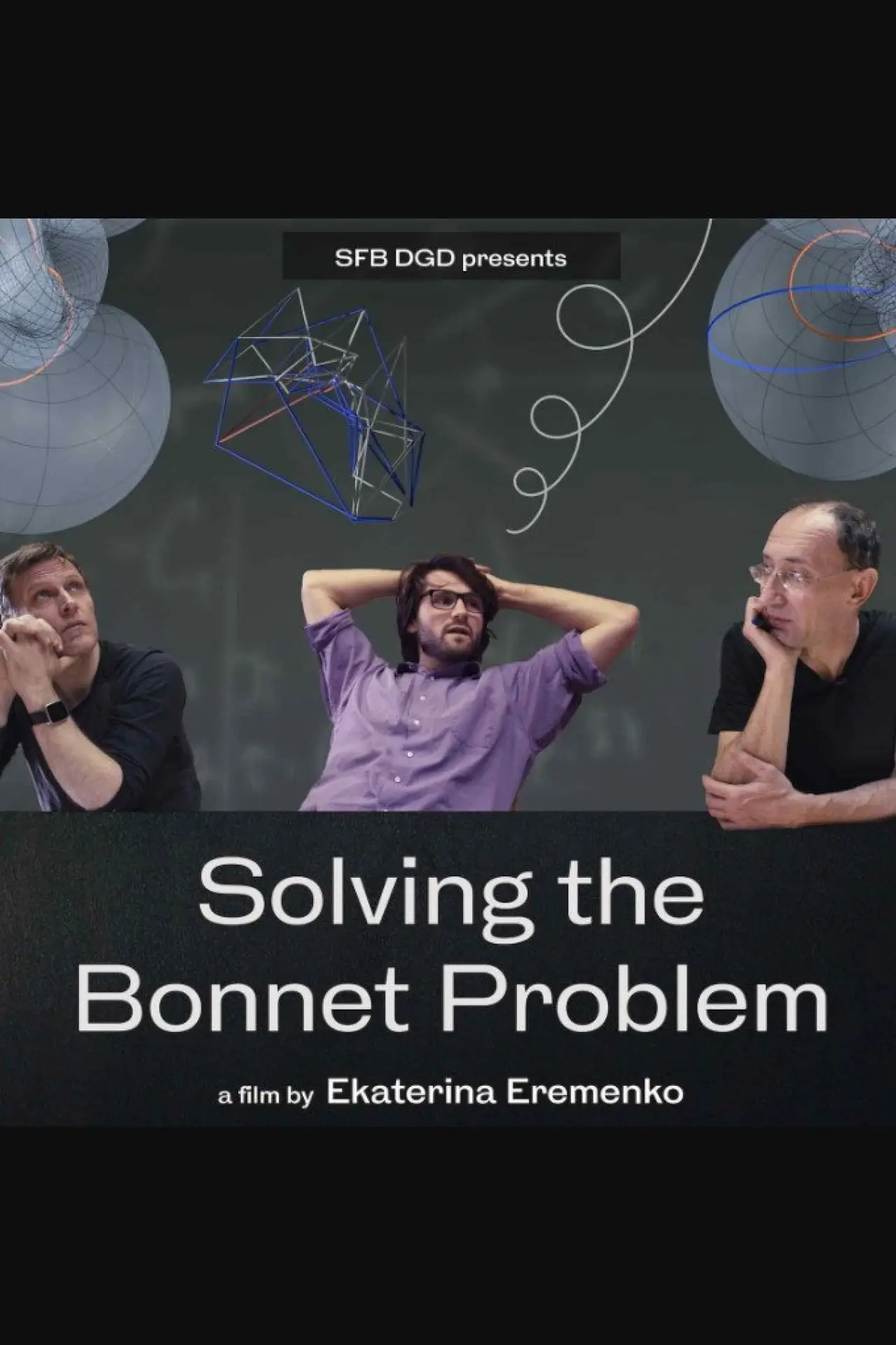 Plakat filmowy "Solving the Bonnet Problem"