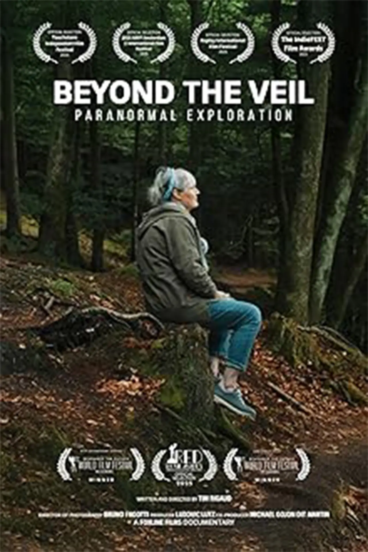 Plakat filmowy "Au-Delà du Voile - Exploration du Paranormal"