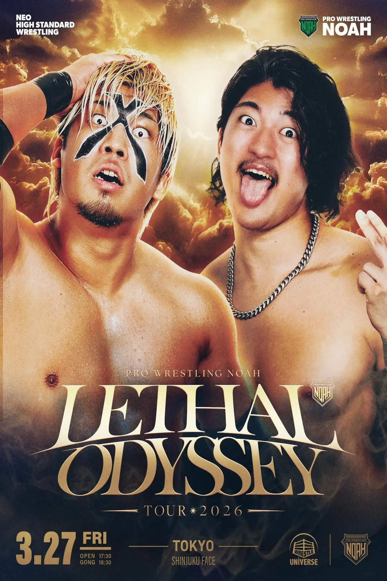 Plakat filmowy "LETHAL ODYSSEY TOUR 2026"