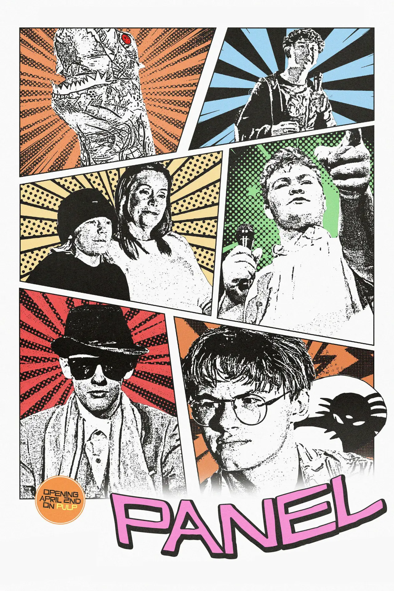 Plakat filmowy "Panel"