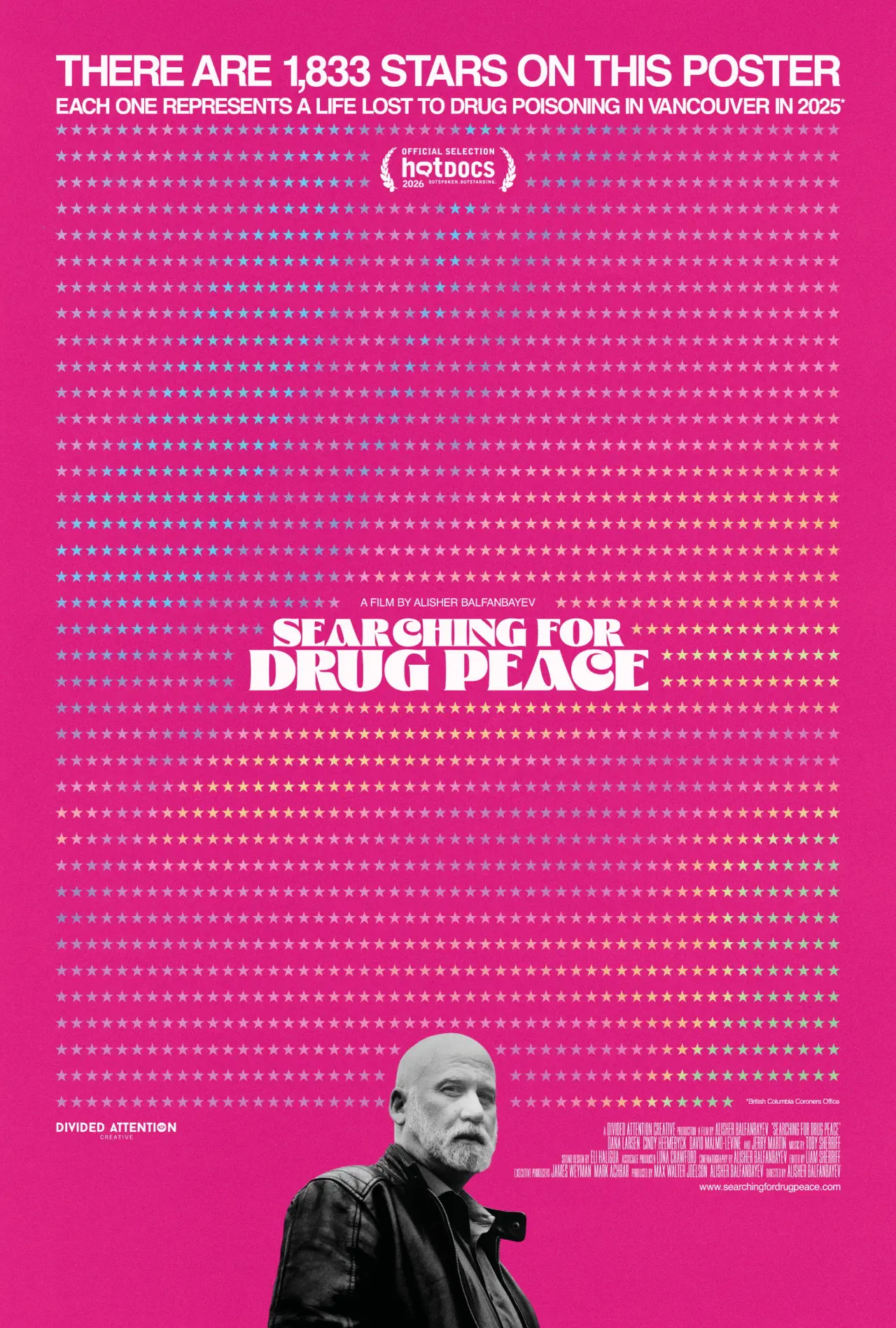 Plakat filmowy "Searching for Drug Peace"