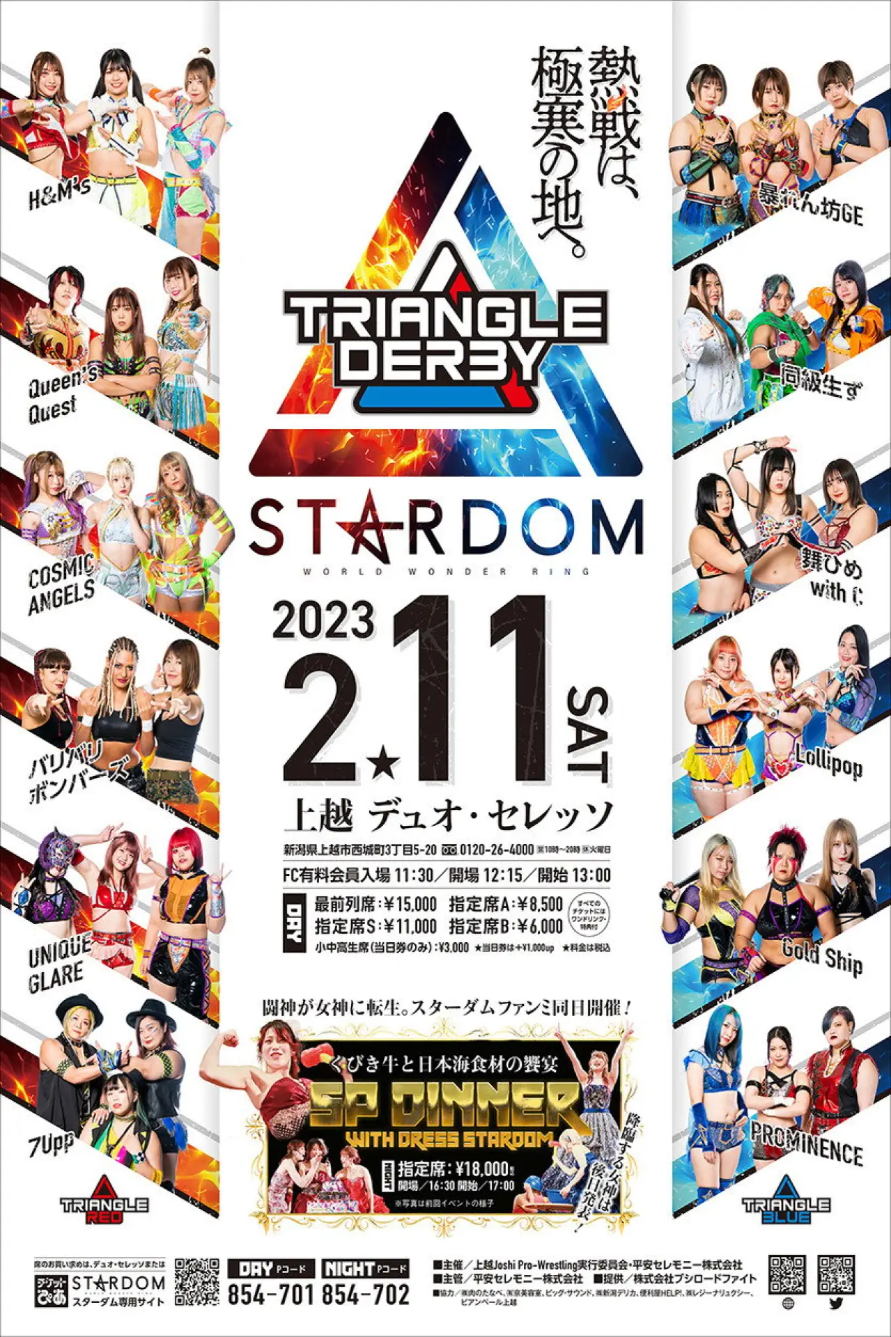 Plakat filmowy "TRIANGLE DERBYⅠ上越大会』"