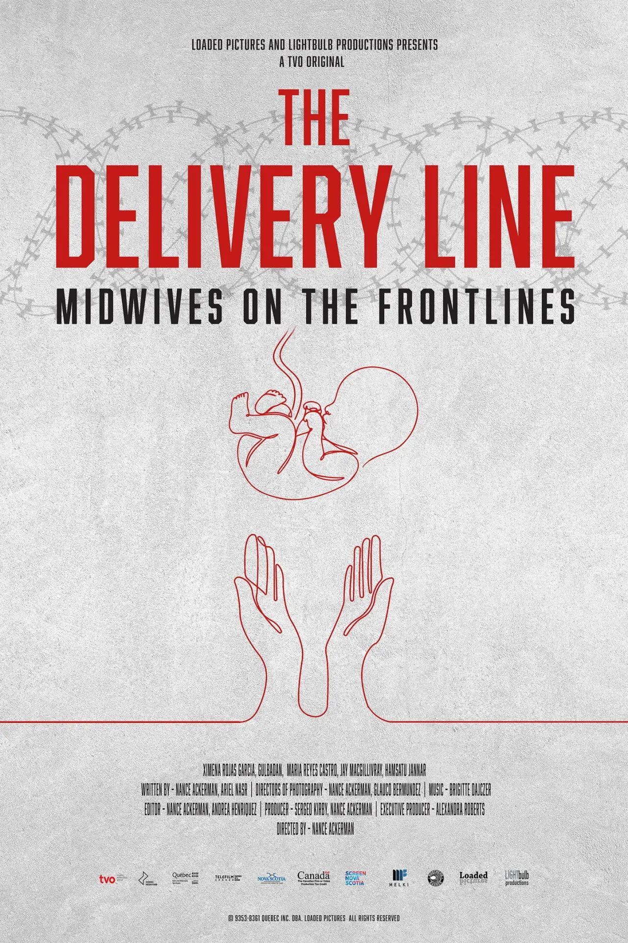 Plakat filmowy "The Delivery Line"