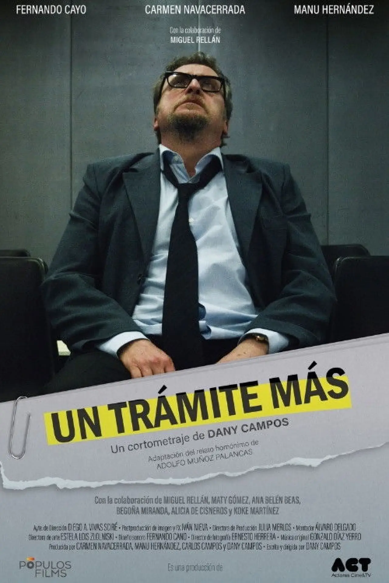 Plakat filmowy "Un trámite más"