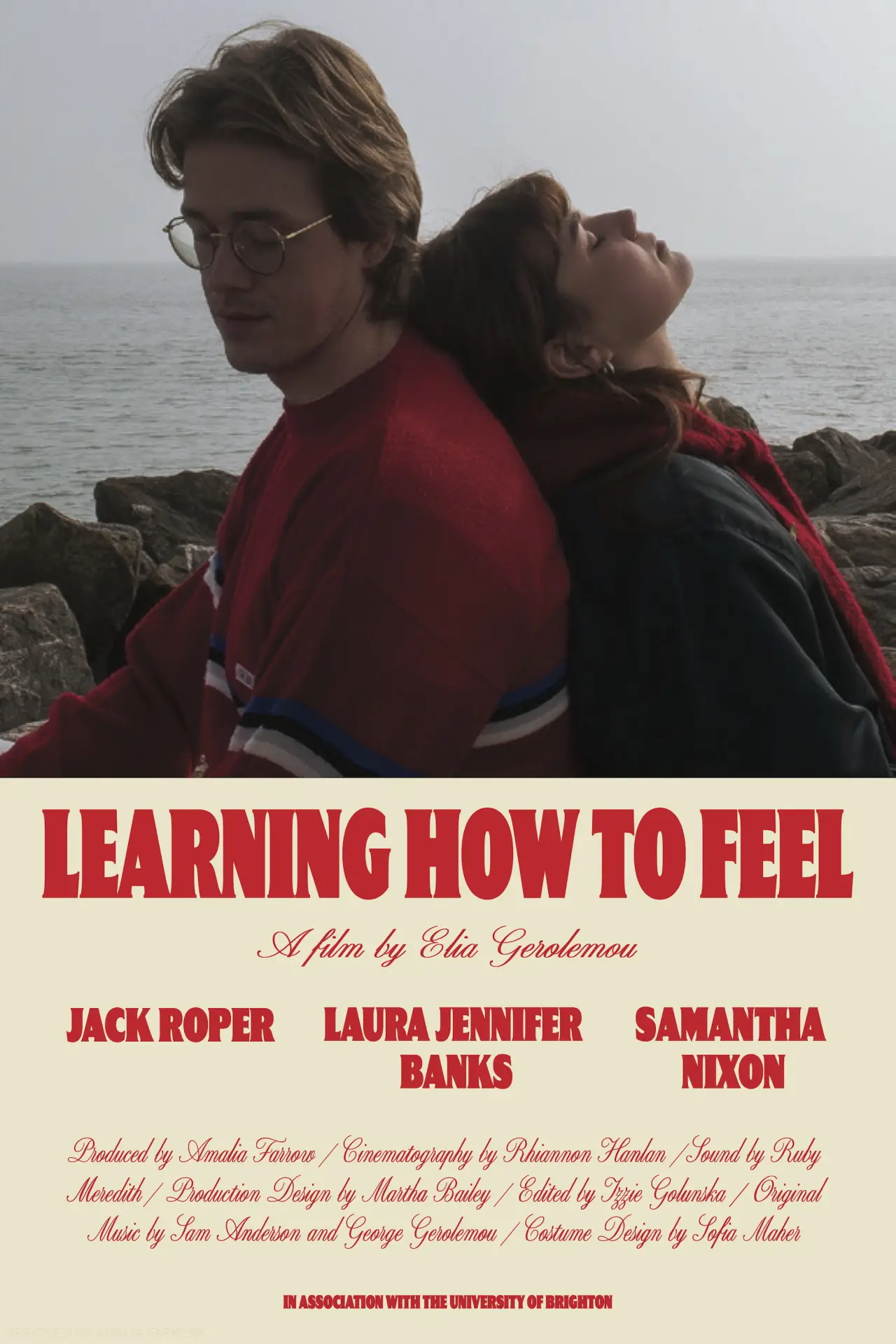 Plakat filmowy "Learning How to Feel"