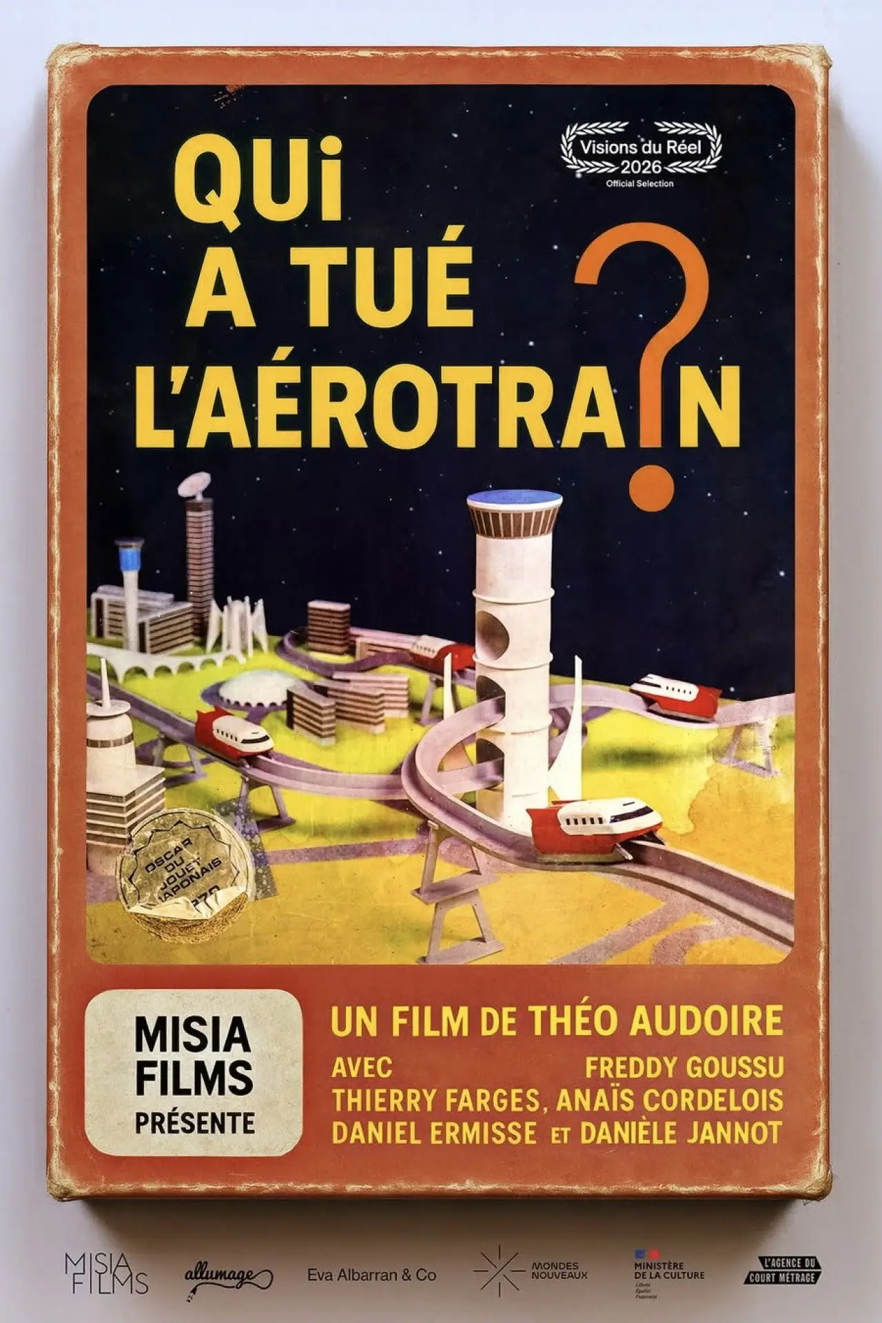 Plakat filmowy "Qui a tué l’Aérotrain ?"