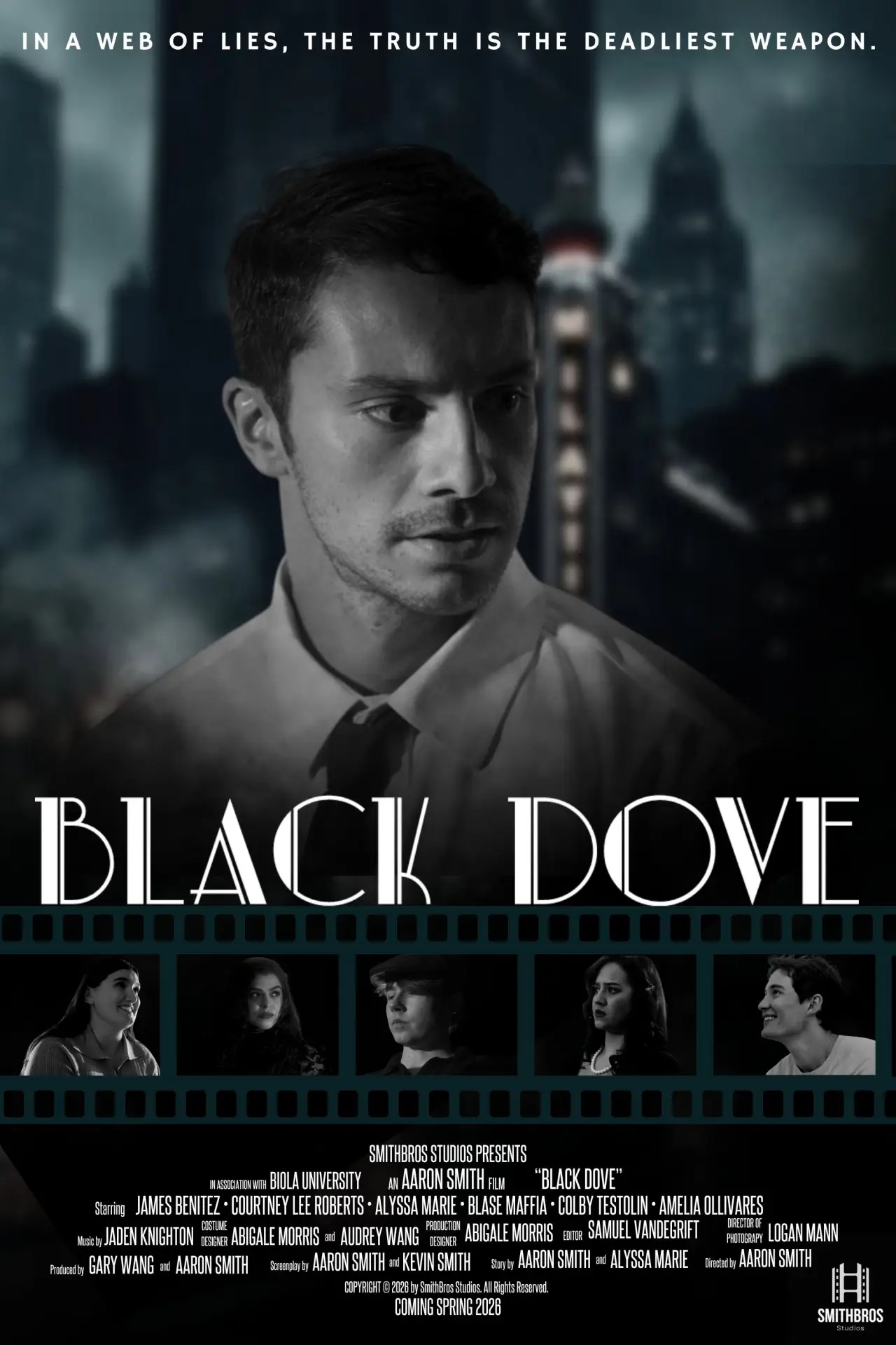 Plakat filmowy "Black Dove"