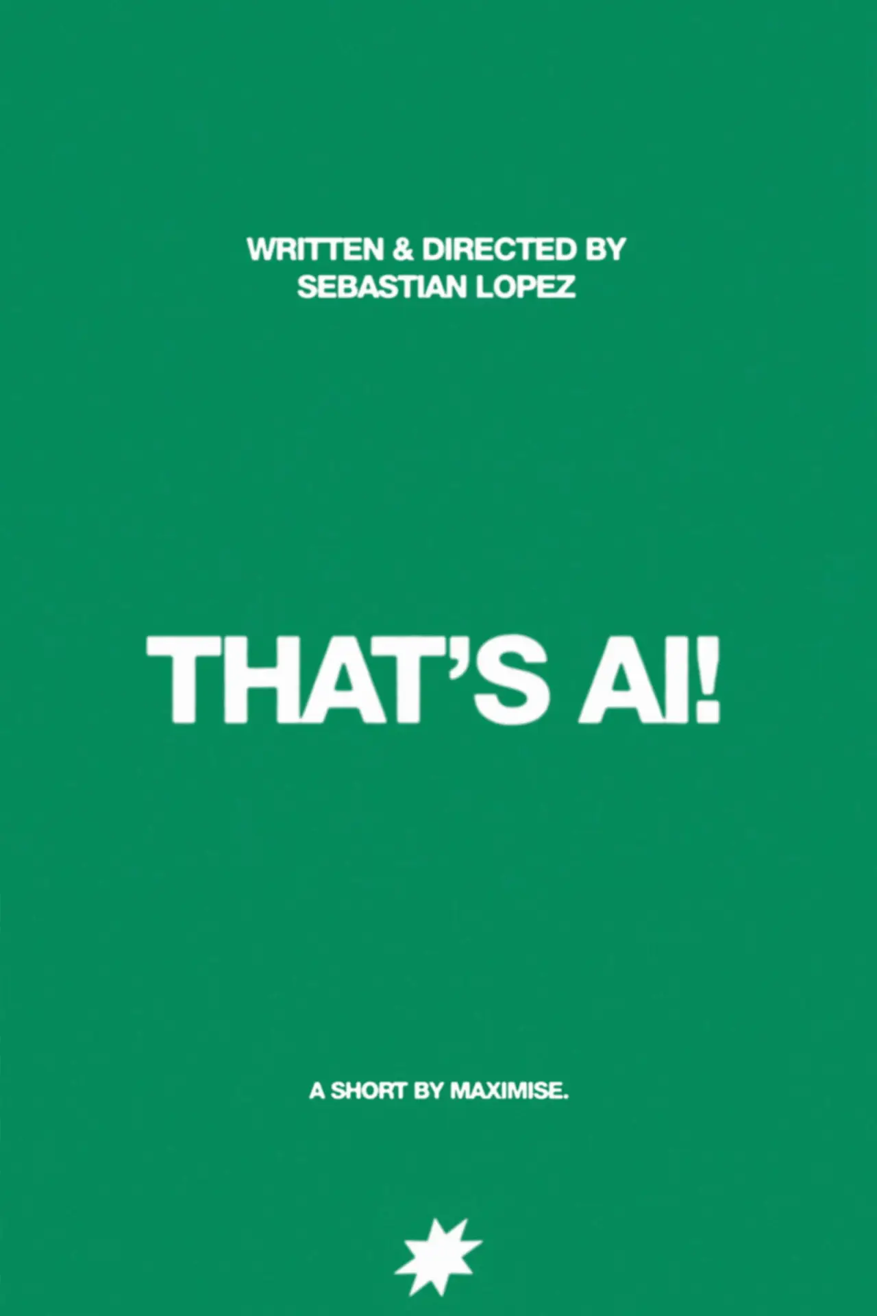 Plakat filmowy "That