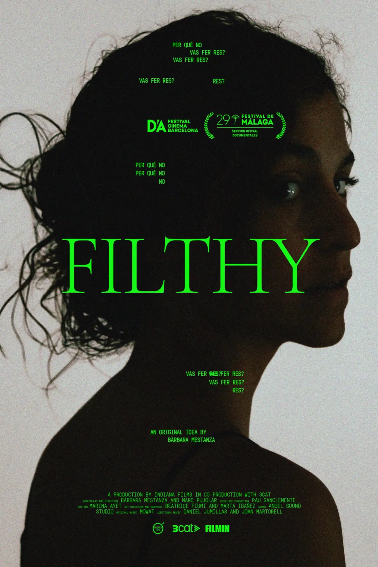 Plakat filmowy "Sucia. Per què no vas fer res?"
