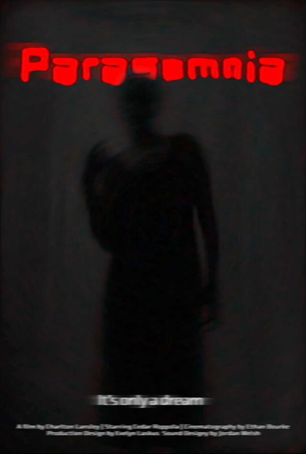 Plakat filmowy "Parasomnia"