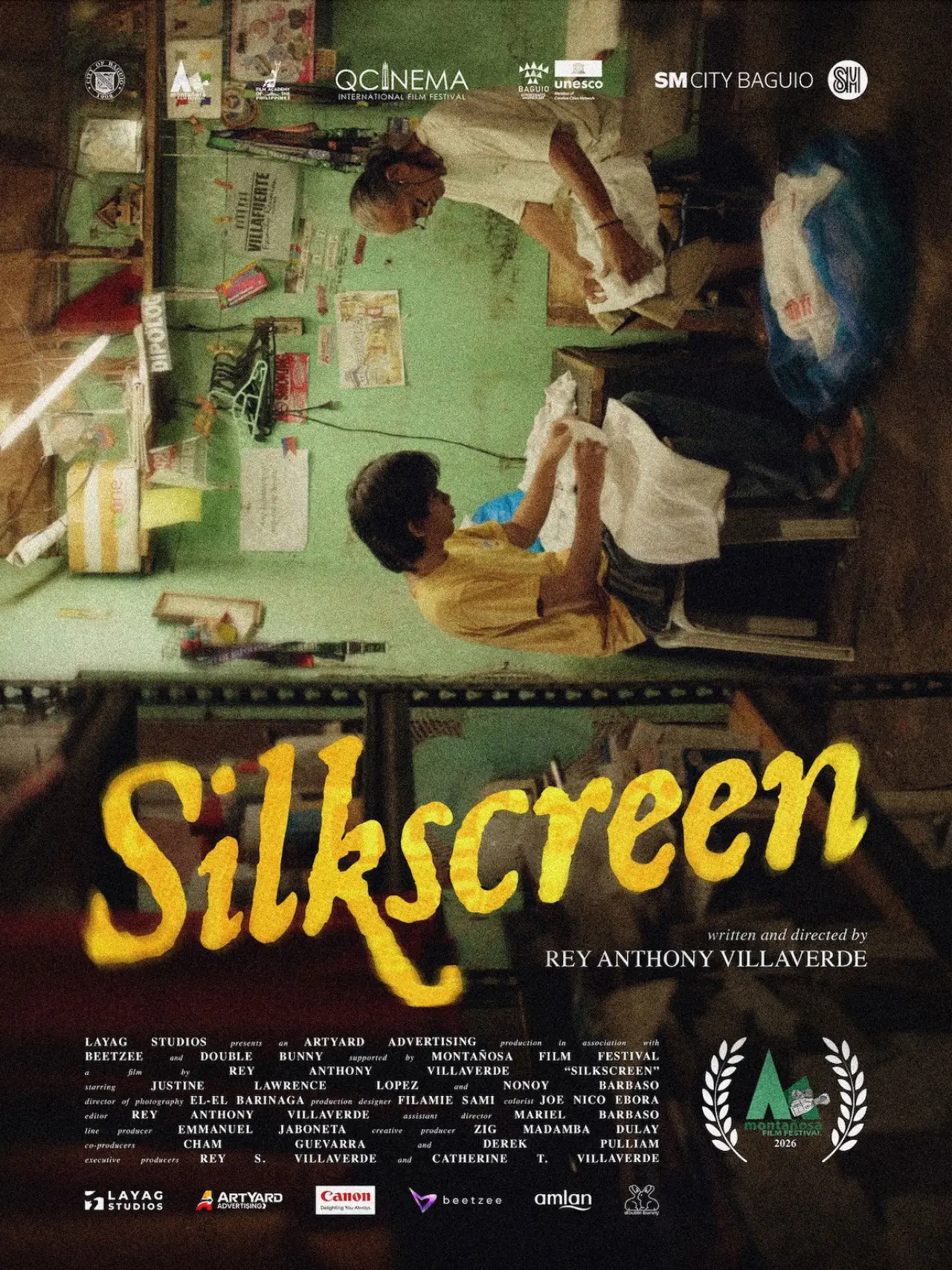 Plakat filmowy "Silkscreen"