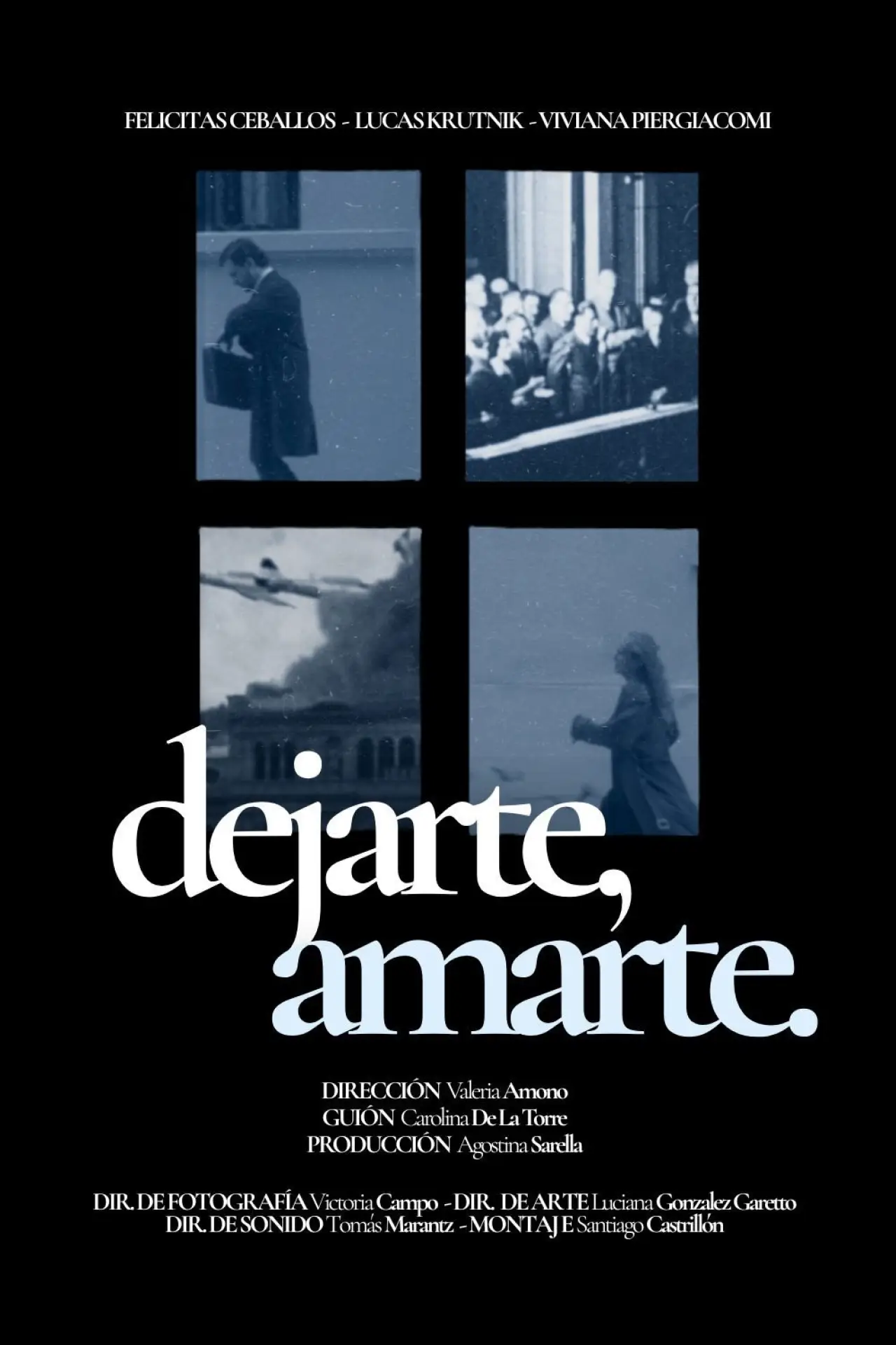 Plakat filmowy "Dejarte, amarte"