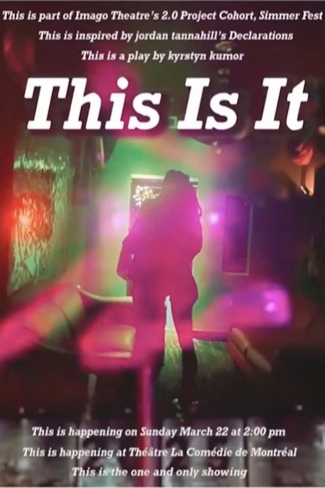 Plakat filmowy "This Is It"