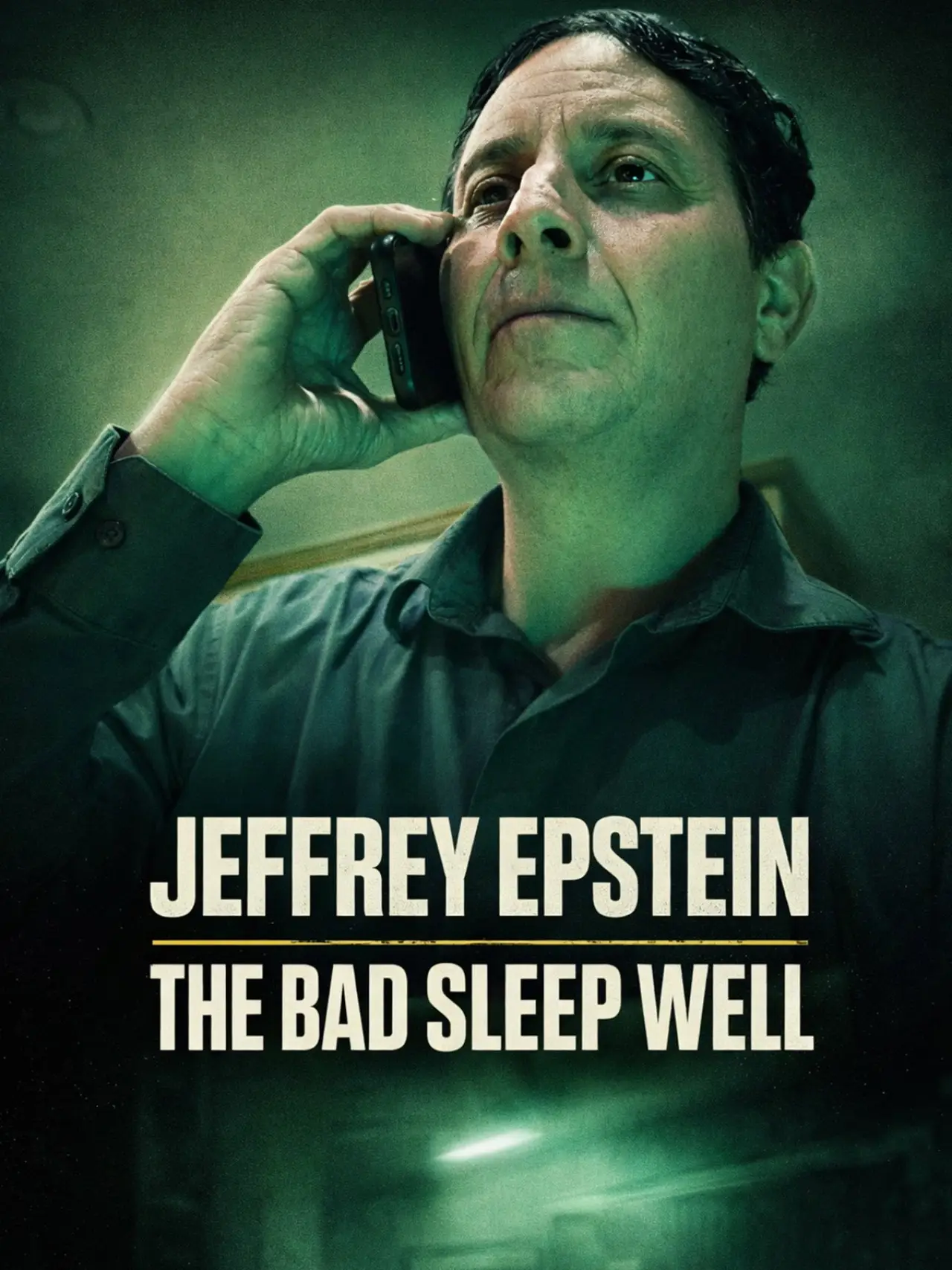Plakat filmowy "Jeffrey Epstein: The Bad Sleep Well"