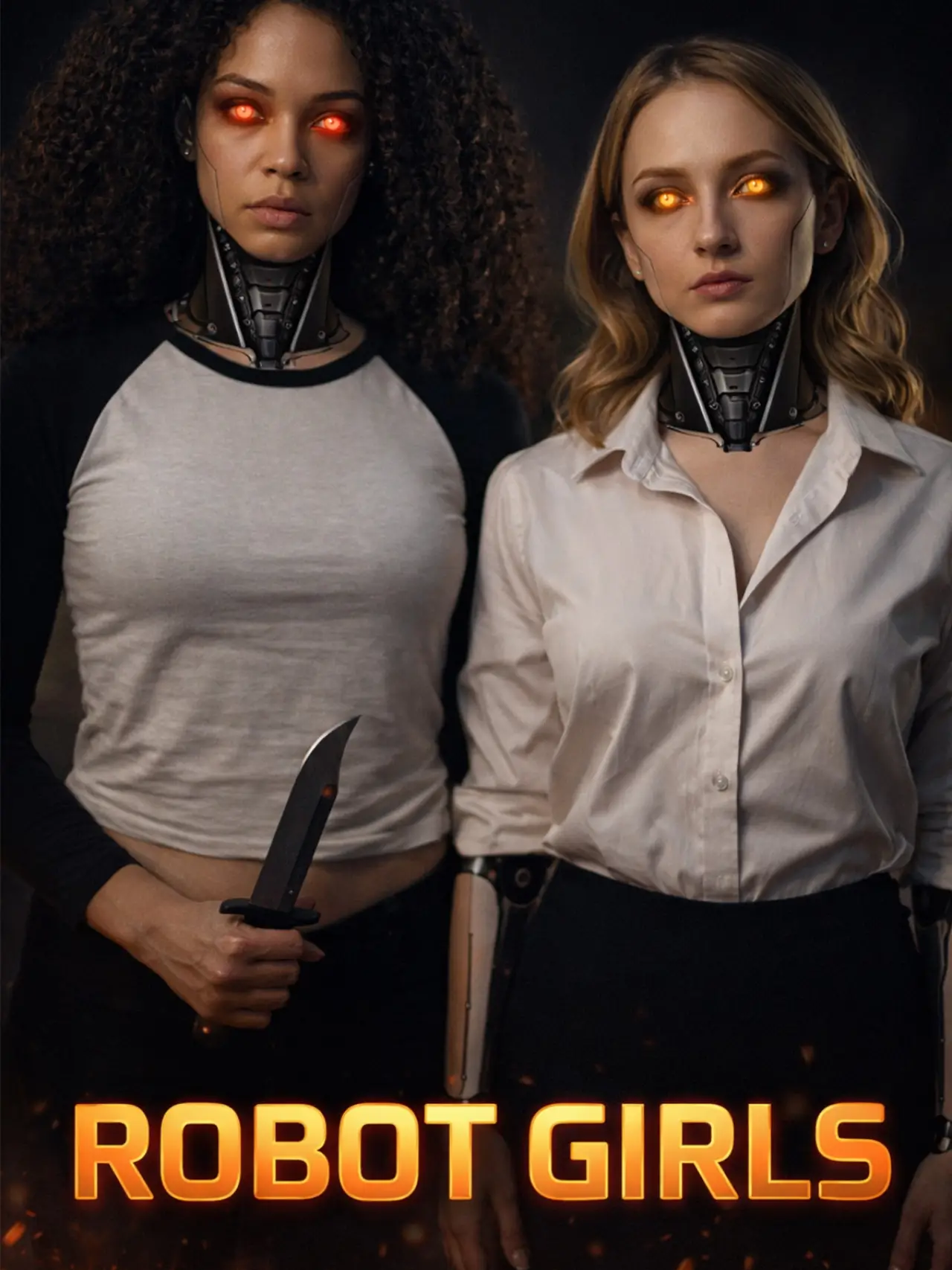 Plakat filmowy "Robot Girls"