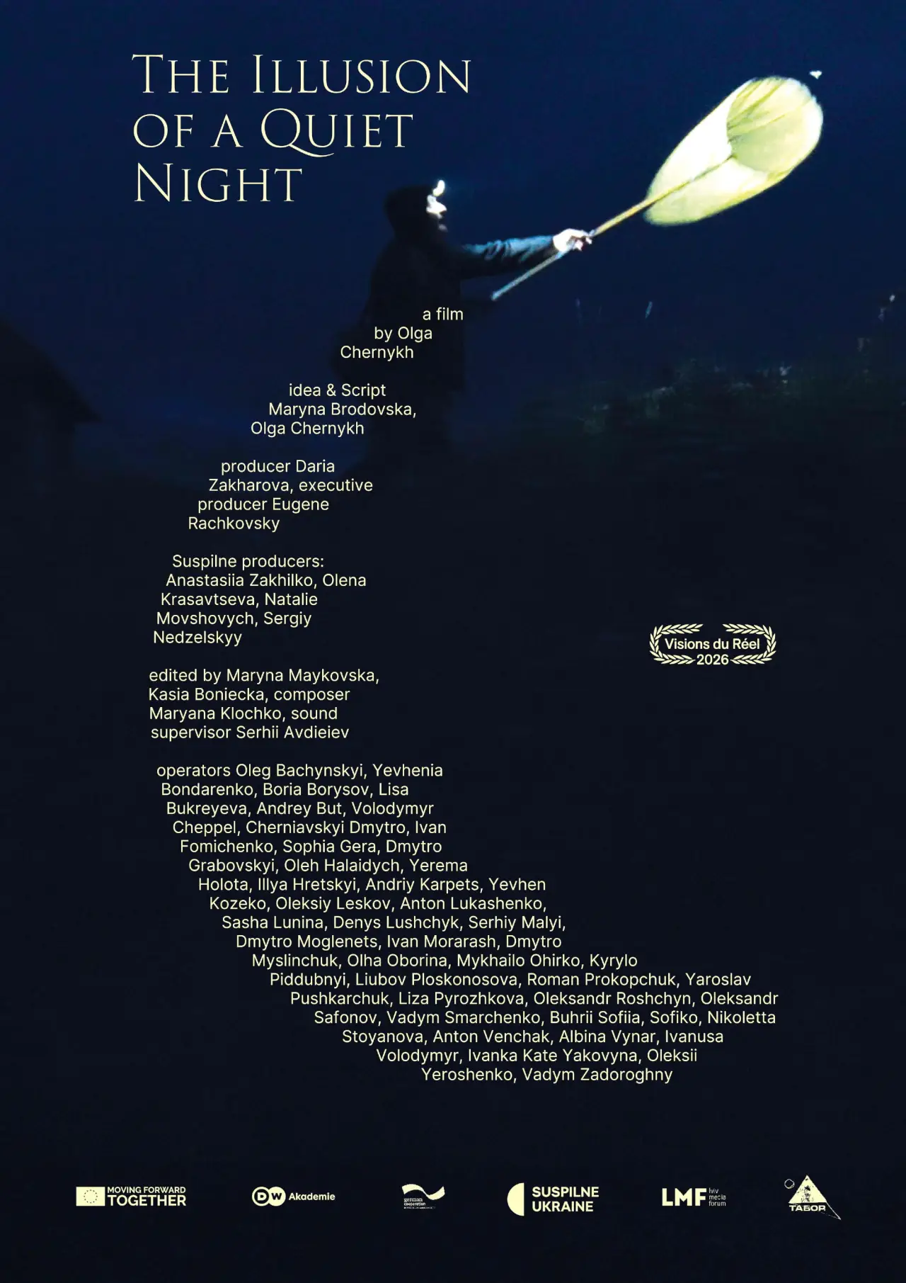 Plakat filmowy "Ілюзія тихої ночі"