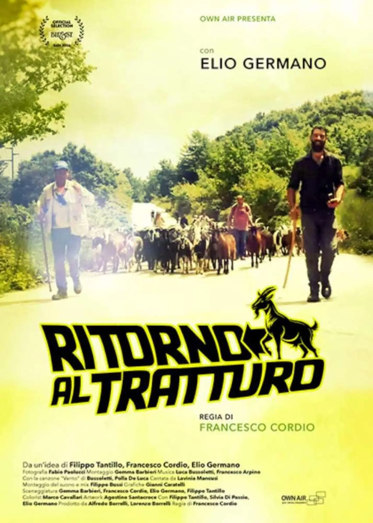 Plakat filmowy "Ritorno al tratturo"