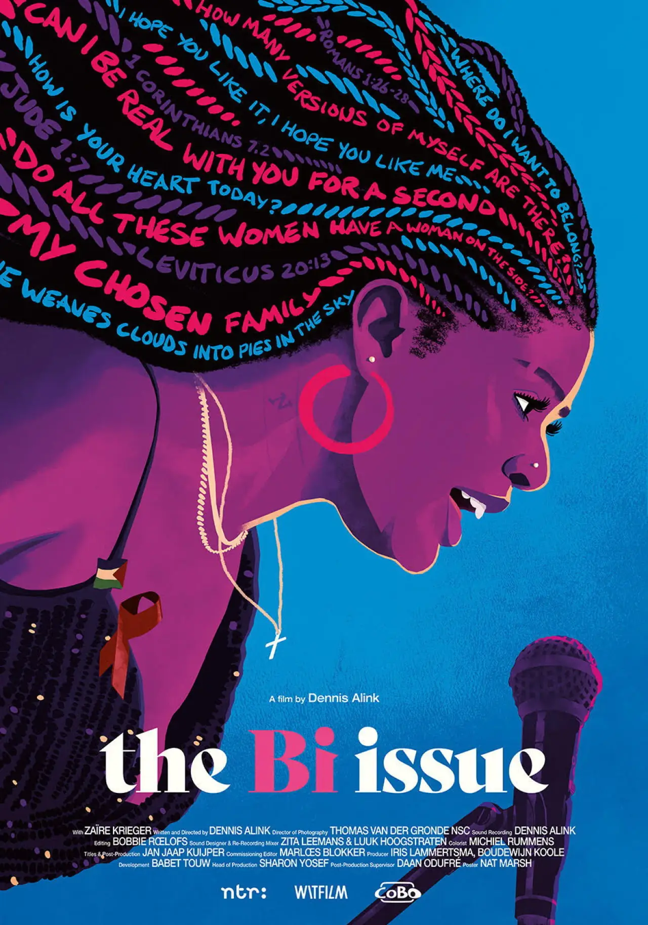 Plakat filmowy "De Bi-Kwestie"