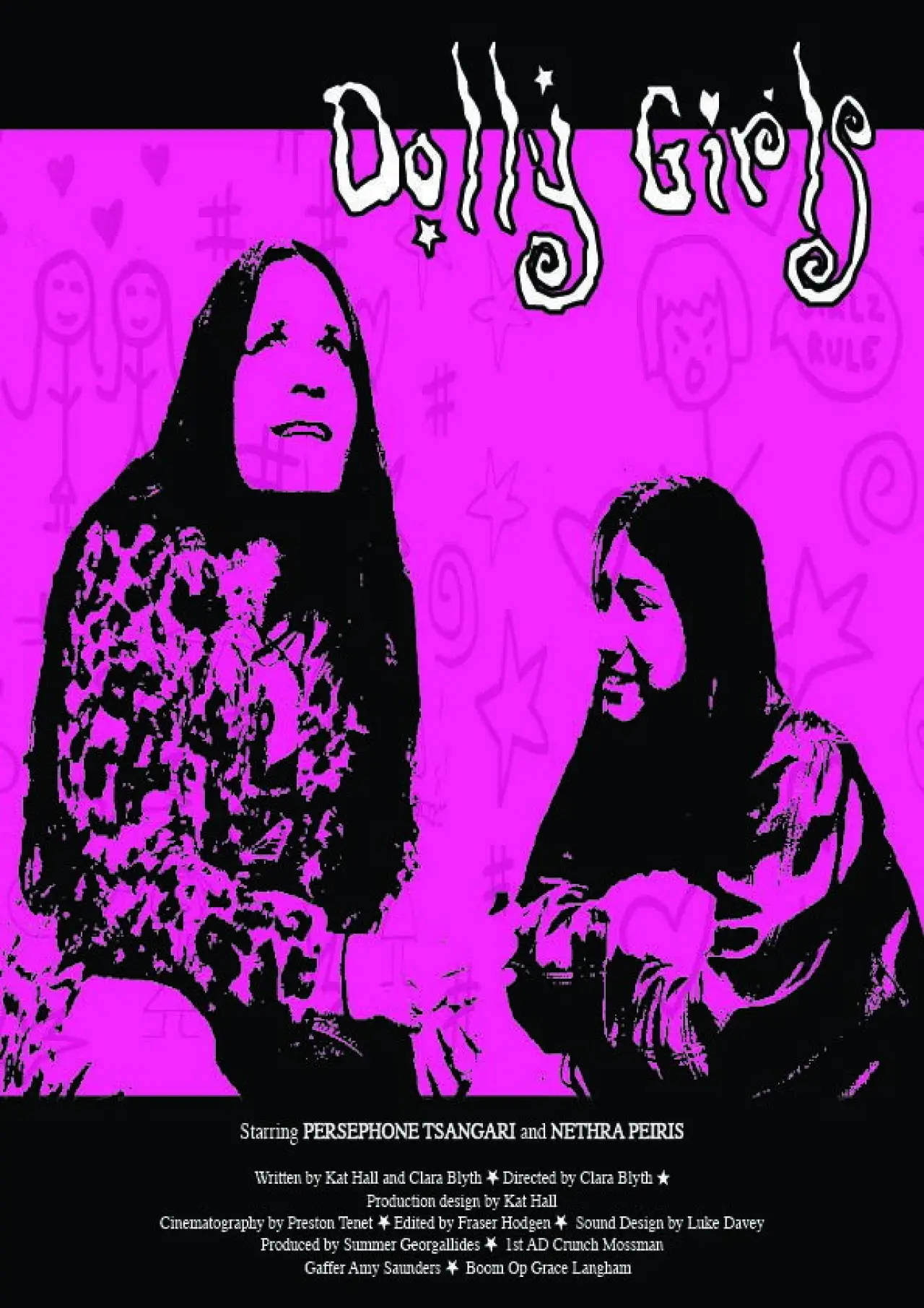 Plakat filmowy "Dolly Girls"