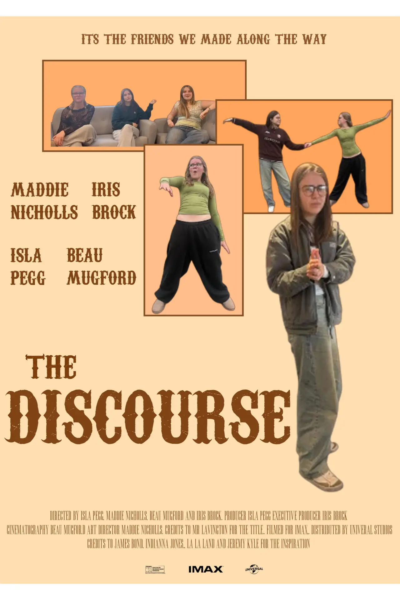 Plakat filmowy "The Discourse"