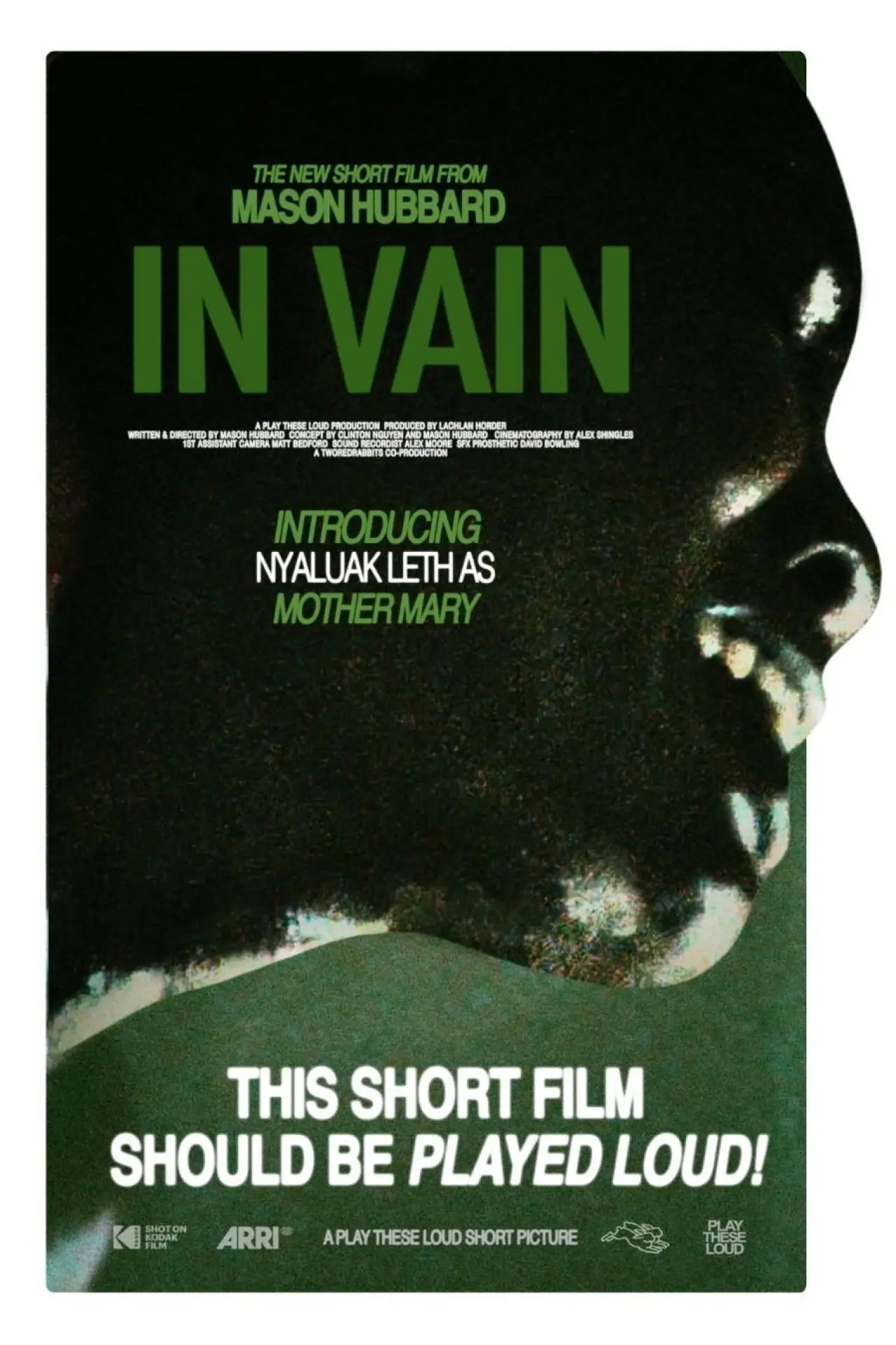 Plakat filmowy "In Vain"