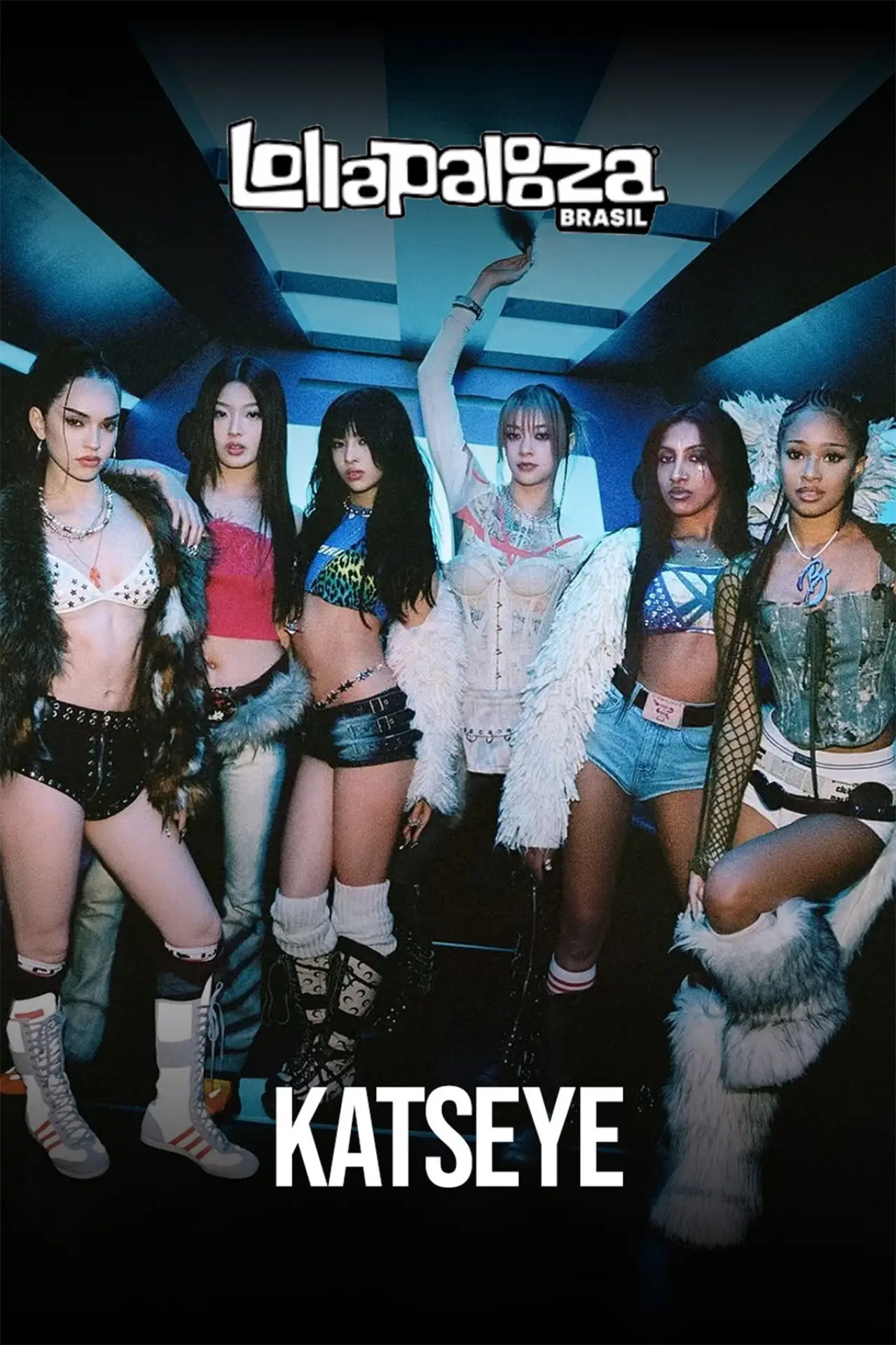 Plakat filmowy "KATSEYE: Lollapalooza Brasil 2026"