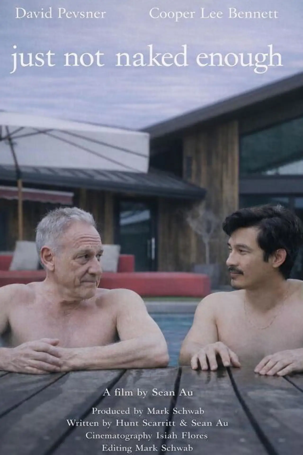 Plakat filmowy "Just Not Naked Enough"