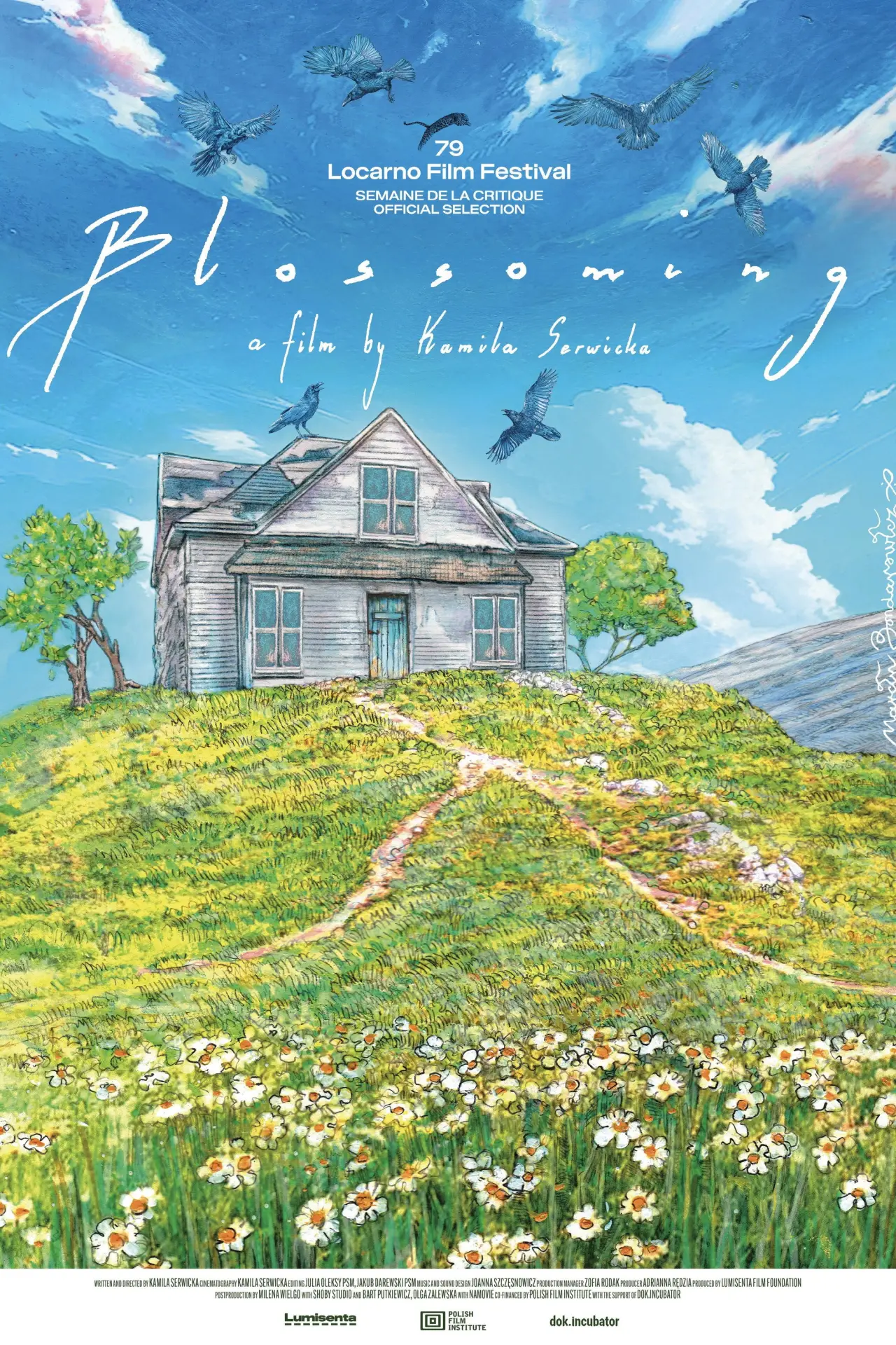Plakat filmowy "A teraz wiosna"