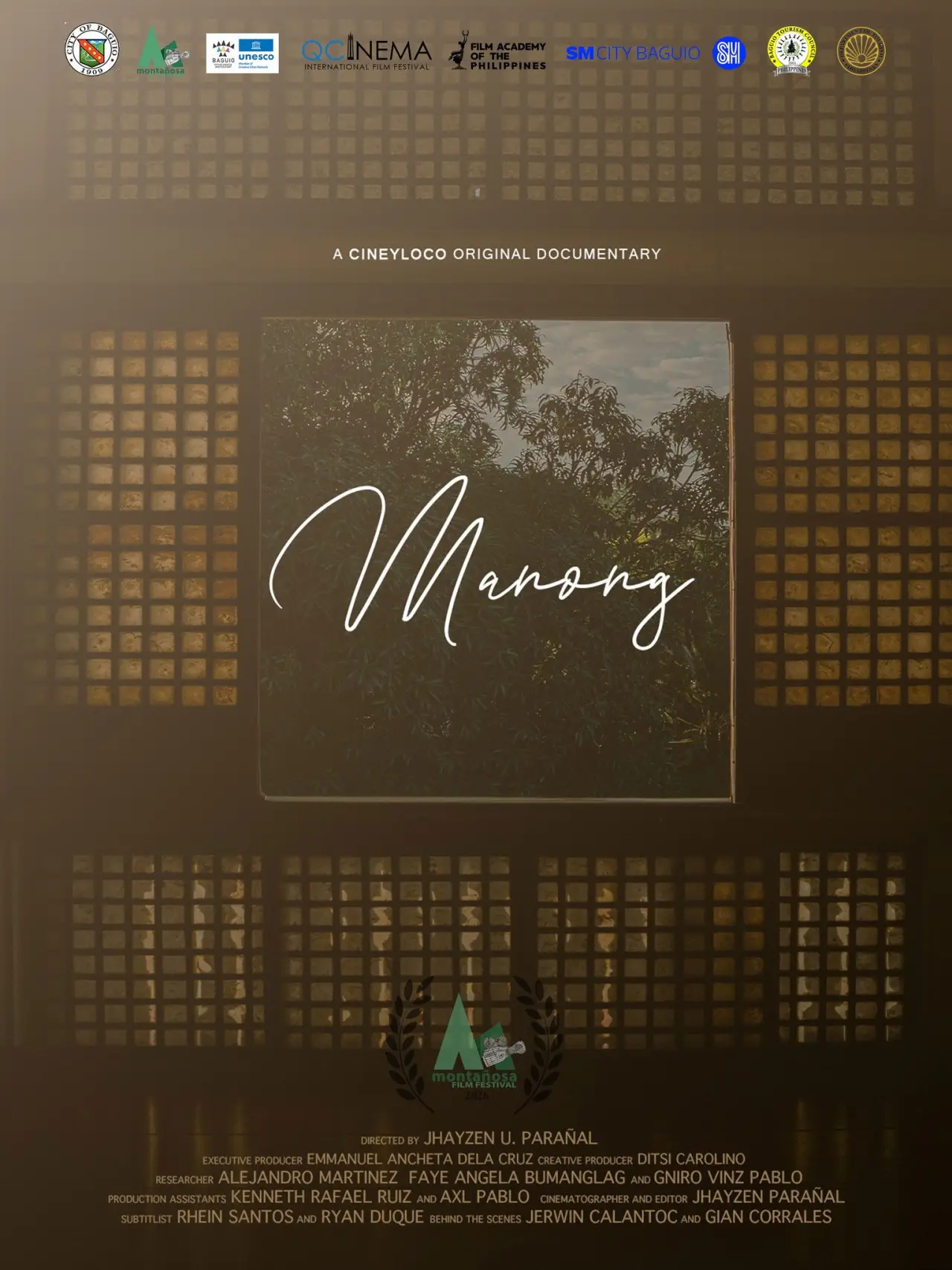 Plakat filmowy "Manong"