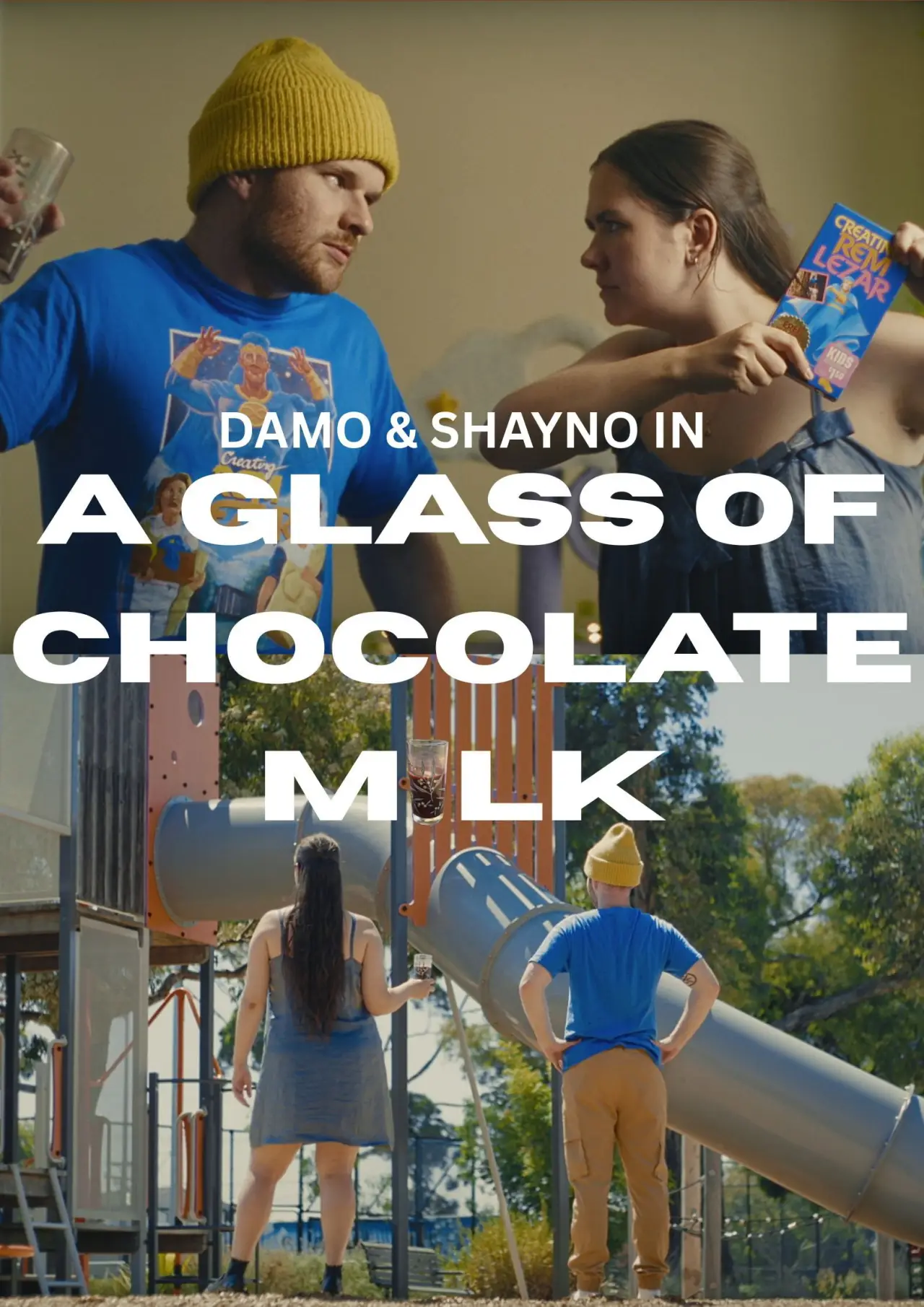 Plakat filmowy "A Glass of Chocolate Milk"