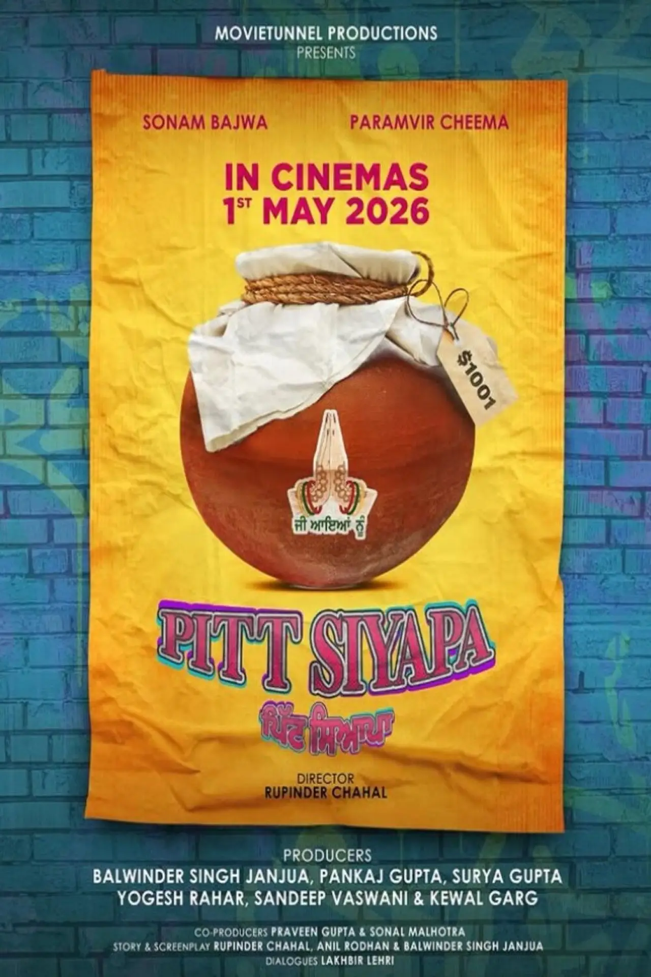 Plakat filmowy "Pitt Siyapa"