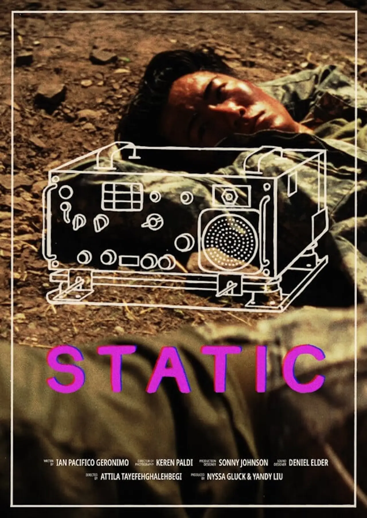Plakat filmowy "Static"