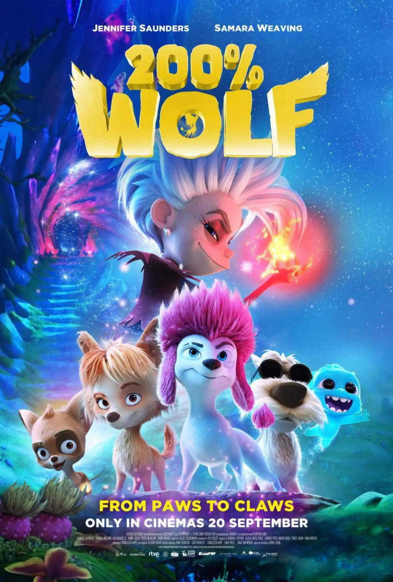 Plakat filmowy "200% Wolf"