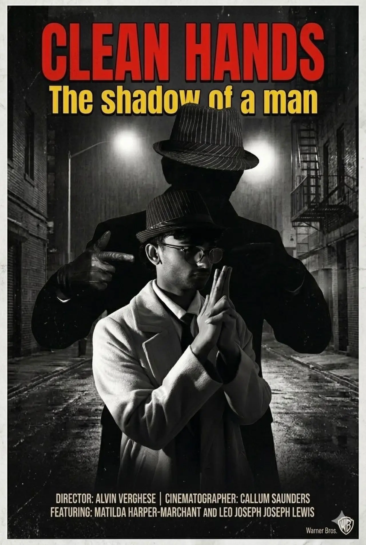 Plakat filmowy "Clean Hands"